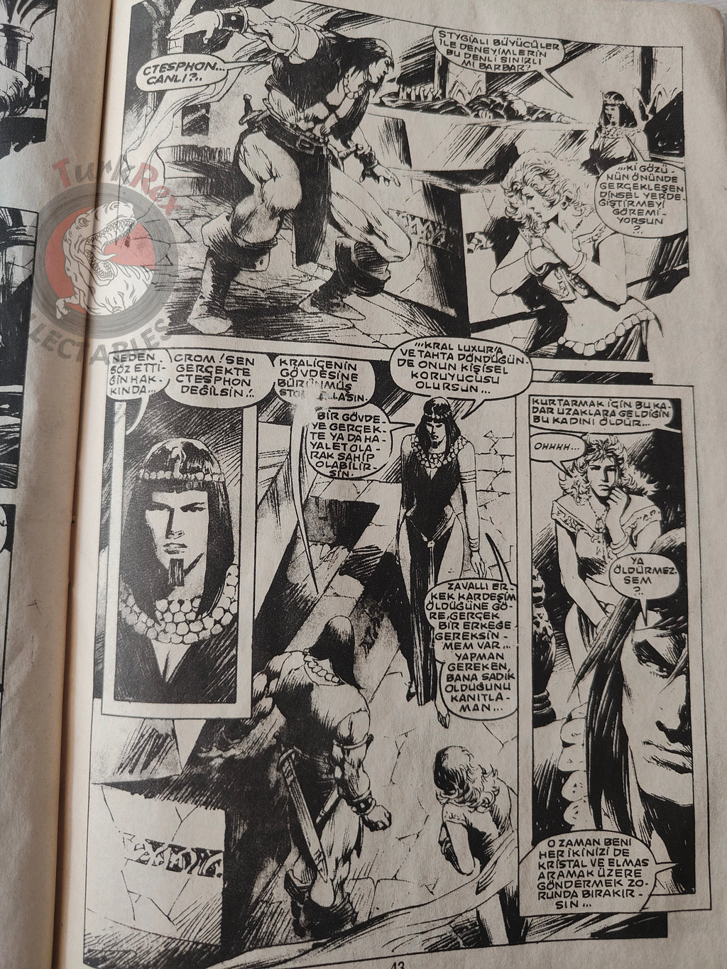 Conan & Tarzan #198 1994 Turkish Comic Turkey