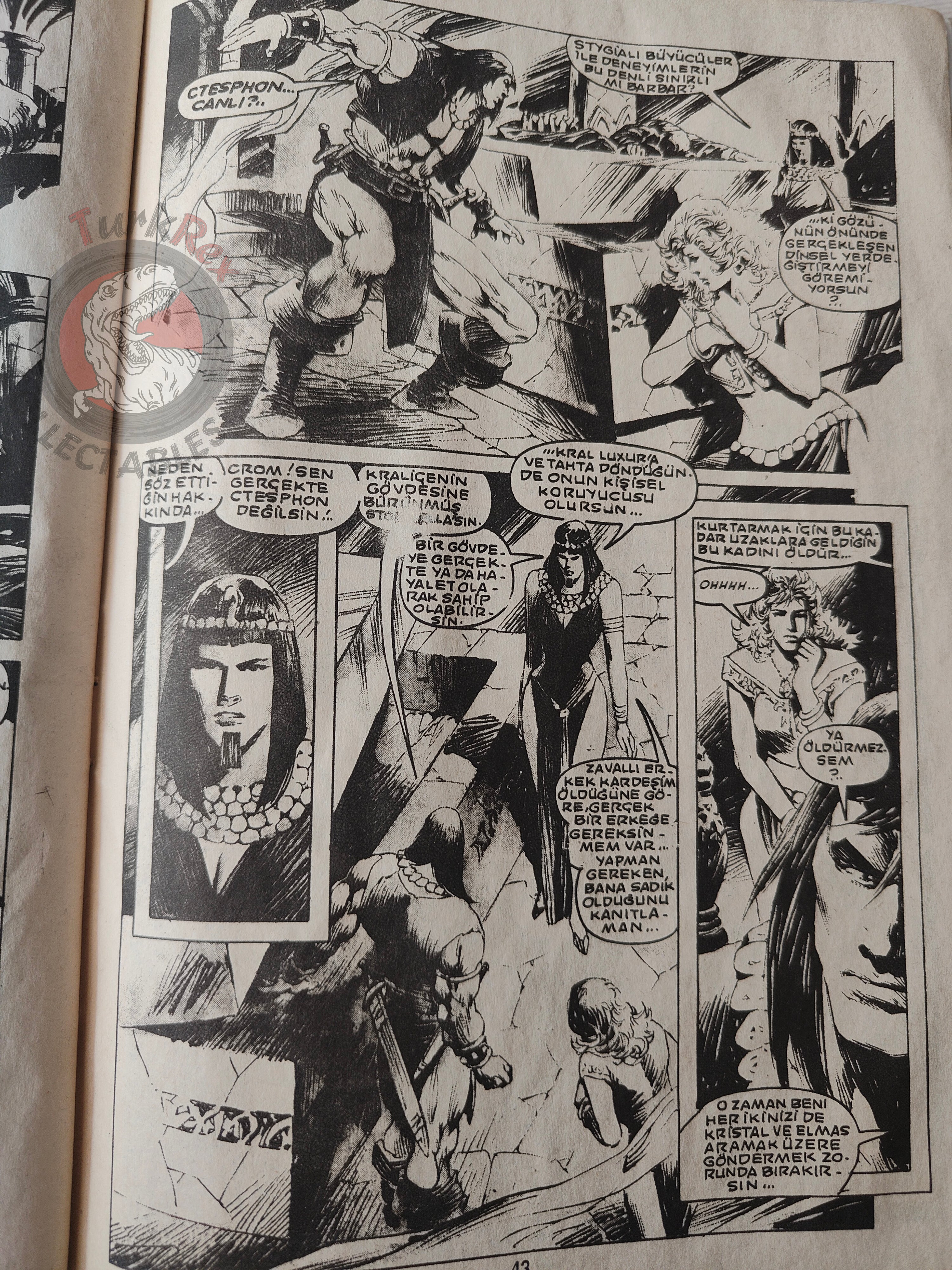 Conan & Tarzan #198 1994 Turkish Comic Turkey