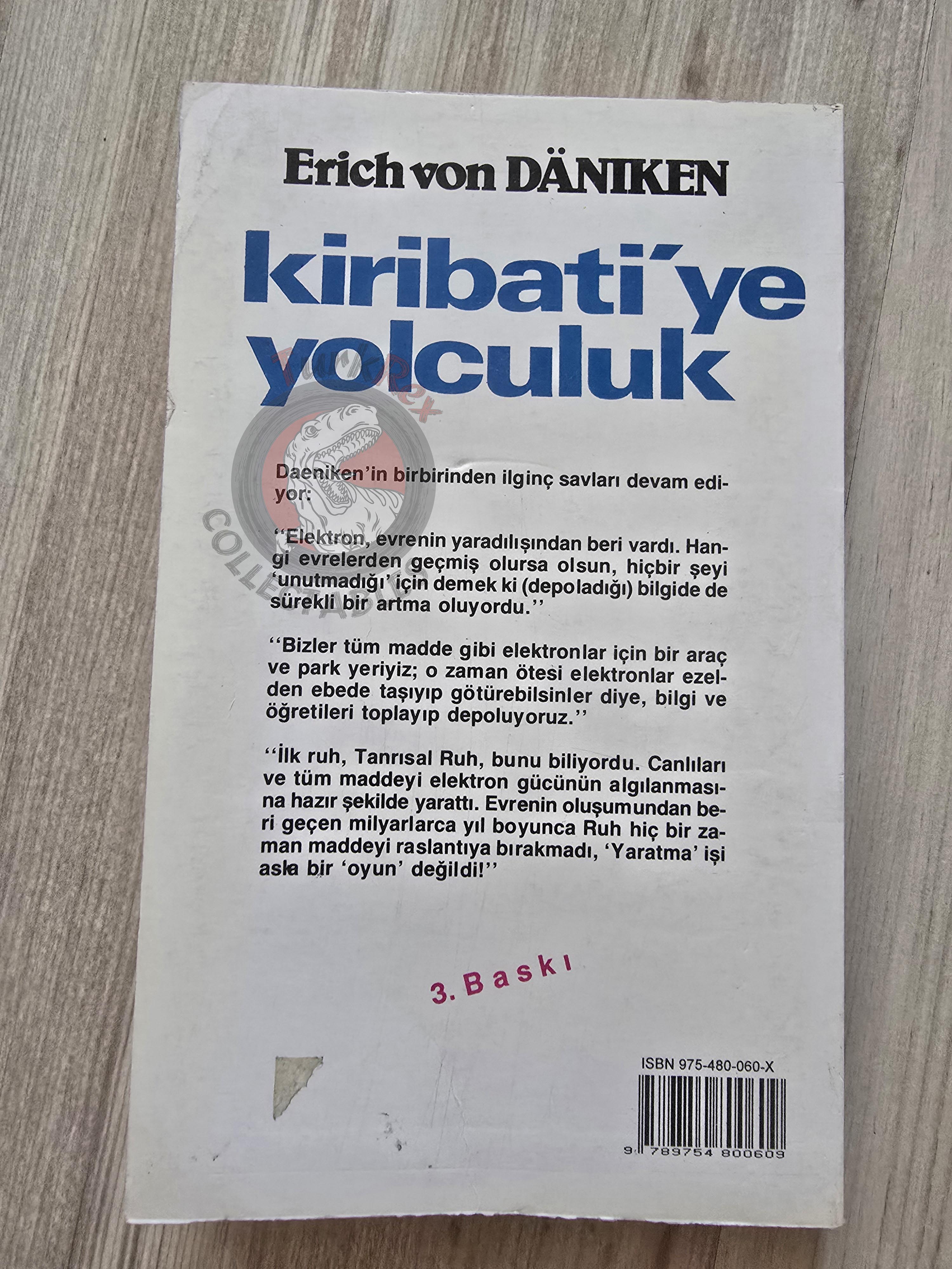 Erich von Däniken – Pathways to the Gods The Stones of Kiribati 1996 Turkish Book Turkey Ufology
