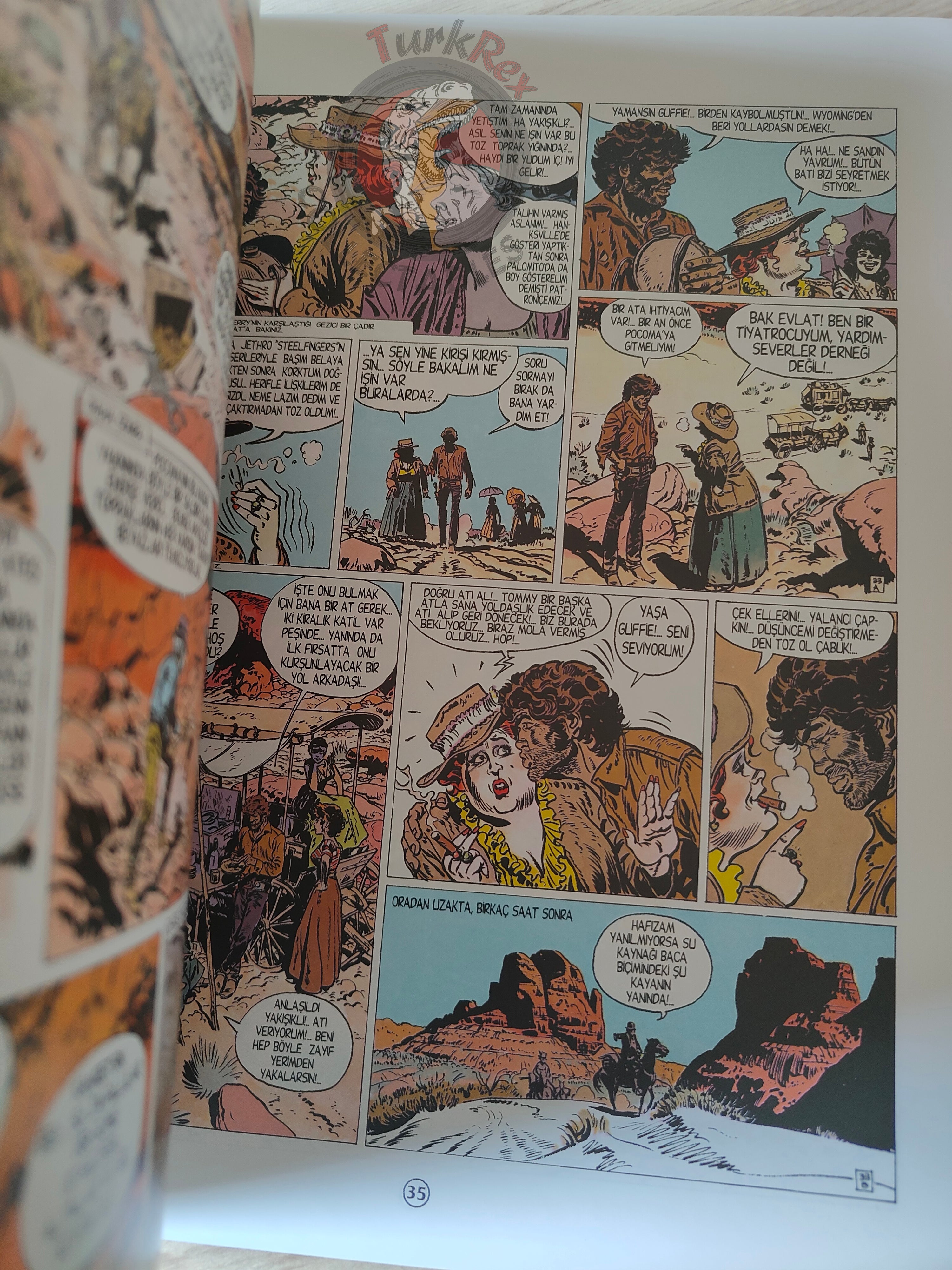 Blueberry #11 – The Lost Dutchman's Mine 2005 1st Edition Turkish Comic Turkey