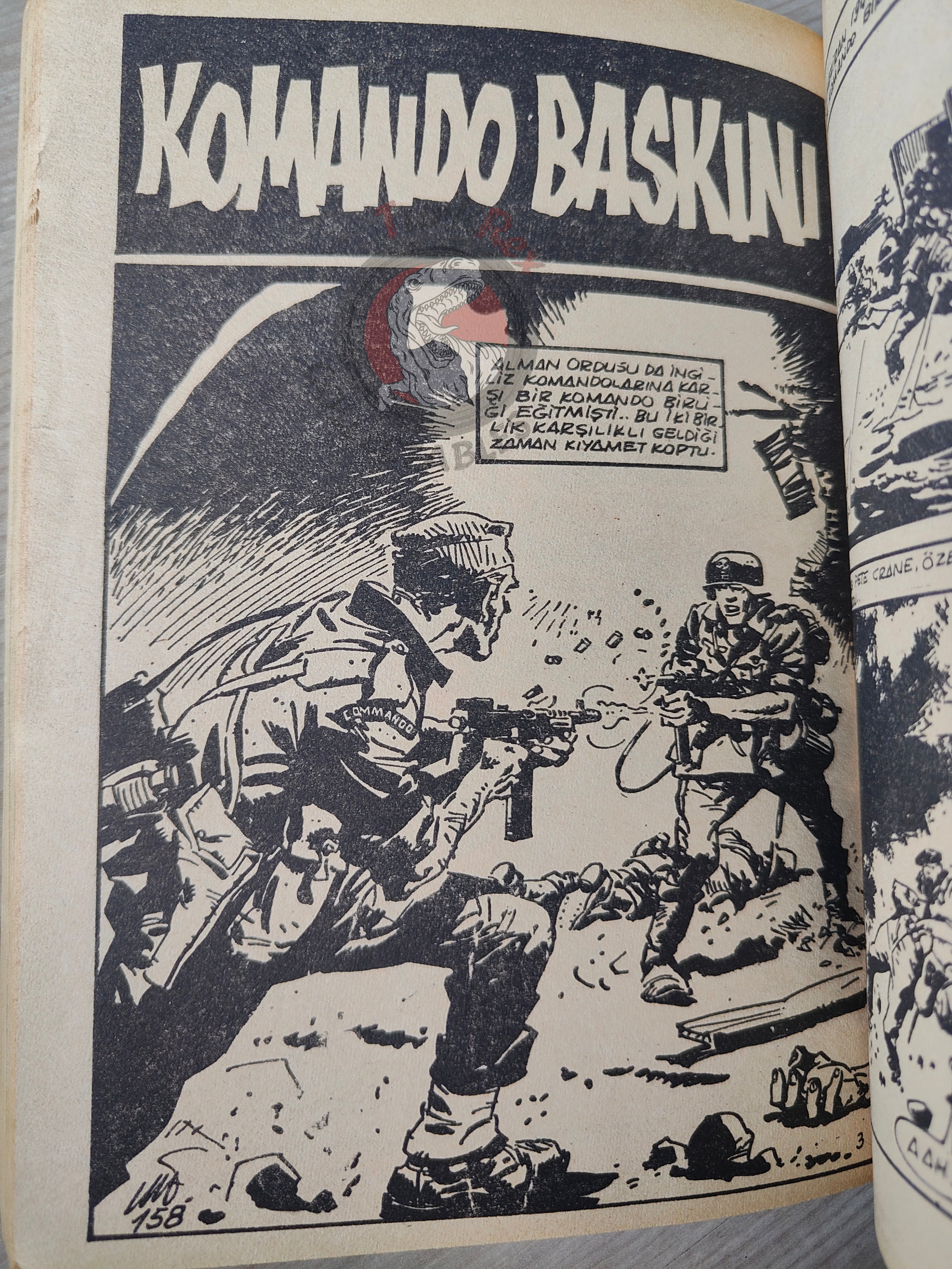 War Picture Library Special #1 1981 Turkish Comic Turkey WW2 stories