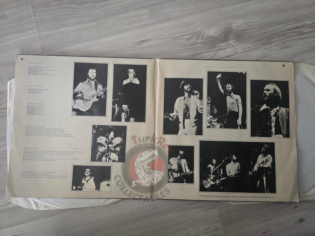 Bee Gees – Here At Last - Live Turkish Pressing Vinyl Turkey Edition