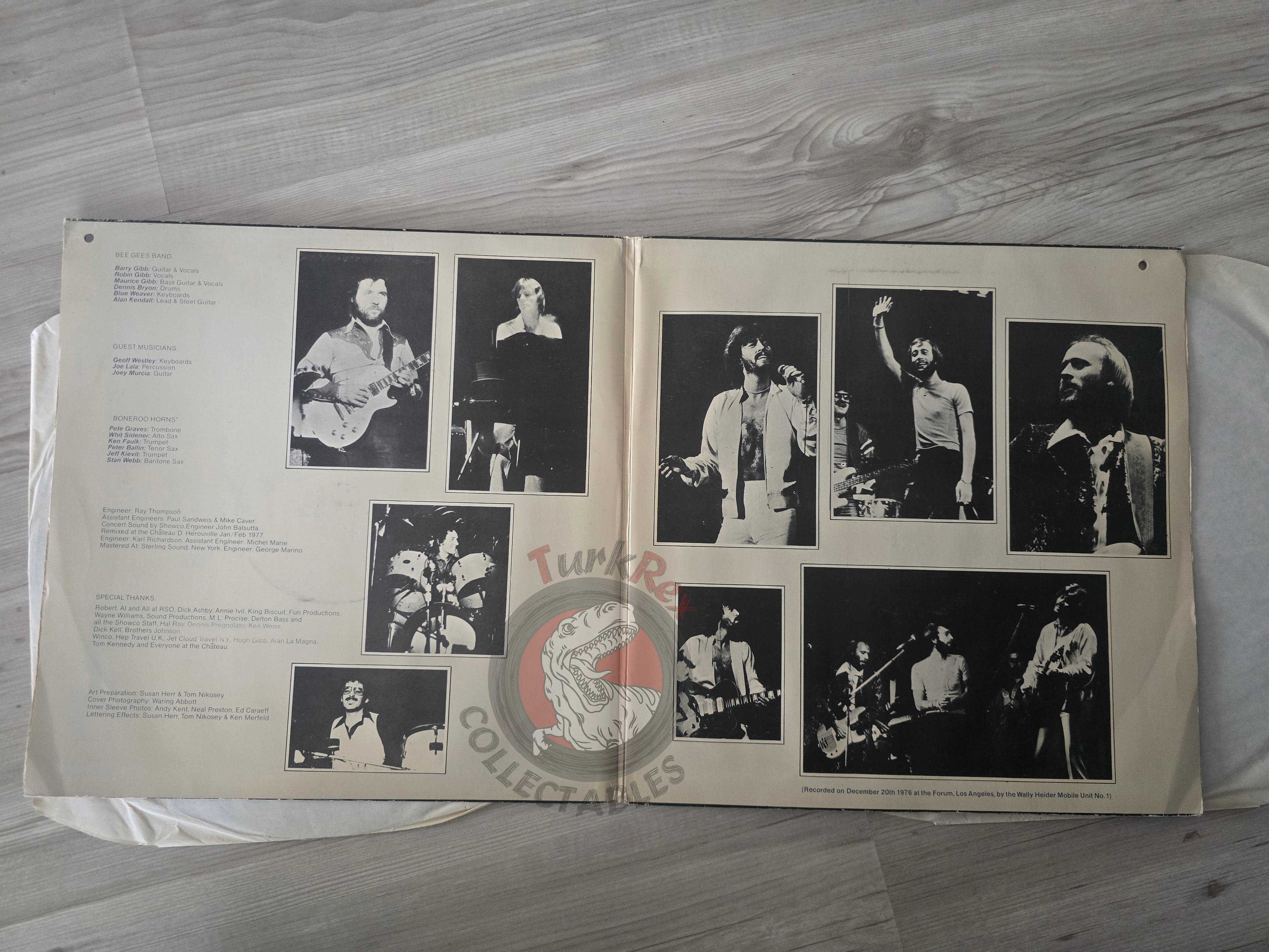 Bee Gees – Here At Last - Live Turkish Pressing Vinyl Turkey Edition