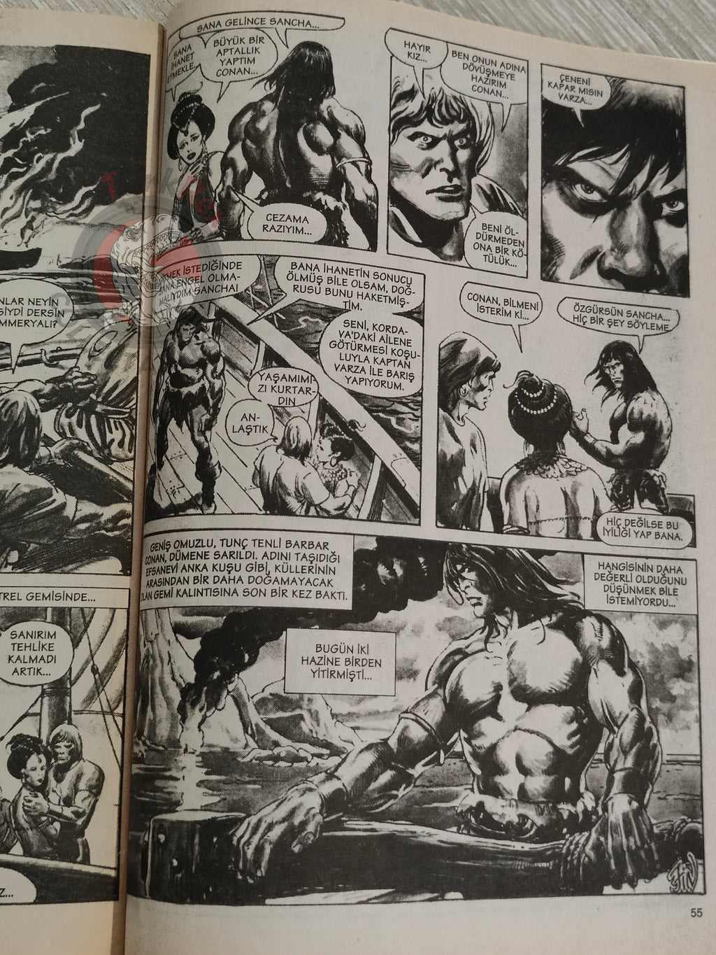 Conan #14 The Savage Sword of Conan #67 Turkish Comic Turkey