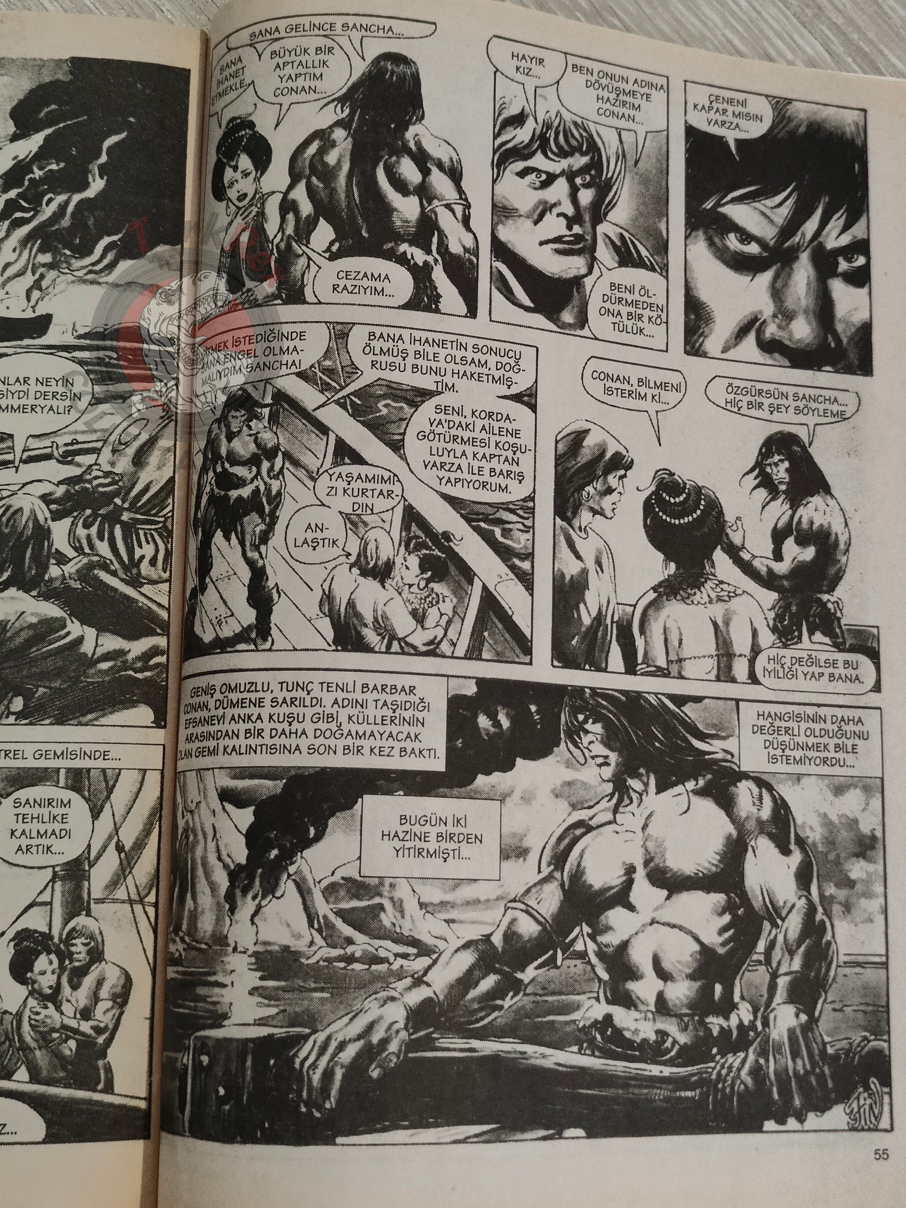 Conan #14 The Savage Sword of Conan #67 Turkish Comic Turkey