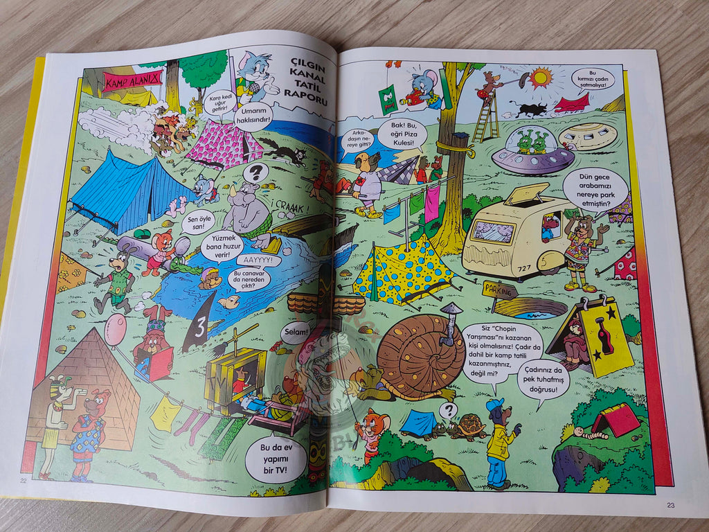Tom & Jerry Magazine #8 1997 Turkish Comic Turkey Spike and Tyke