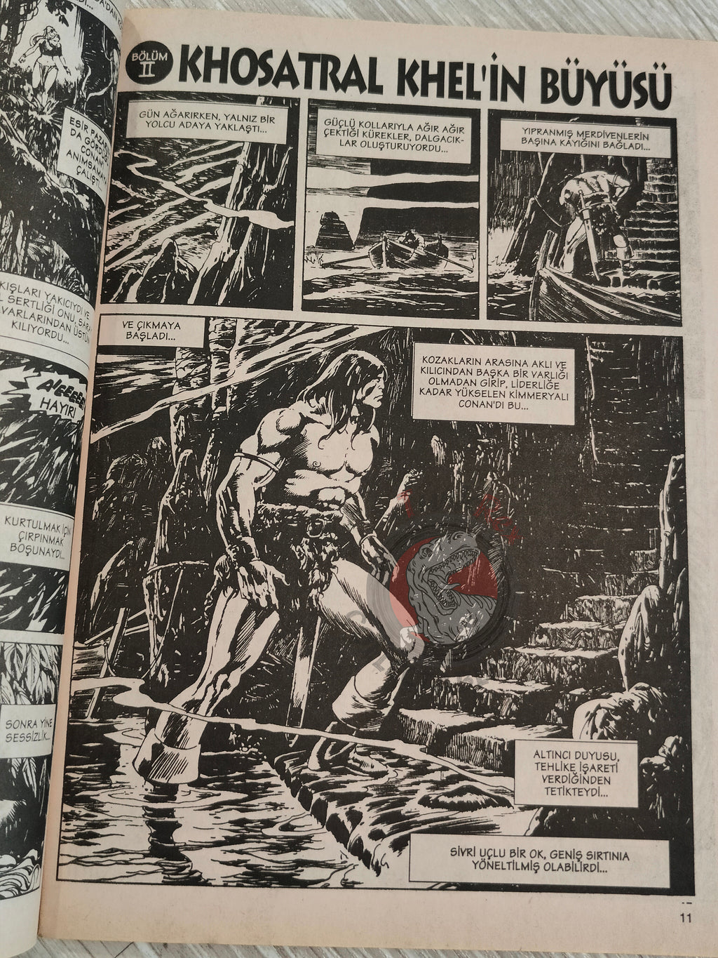 Conan #9 The Savage Sword of Conan #15 #16 Turkish Comic Turkey