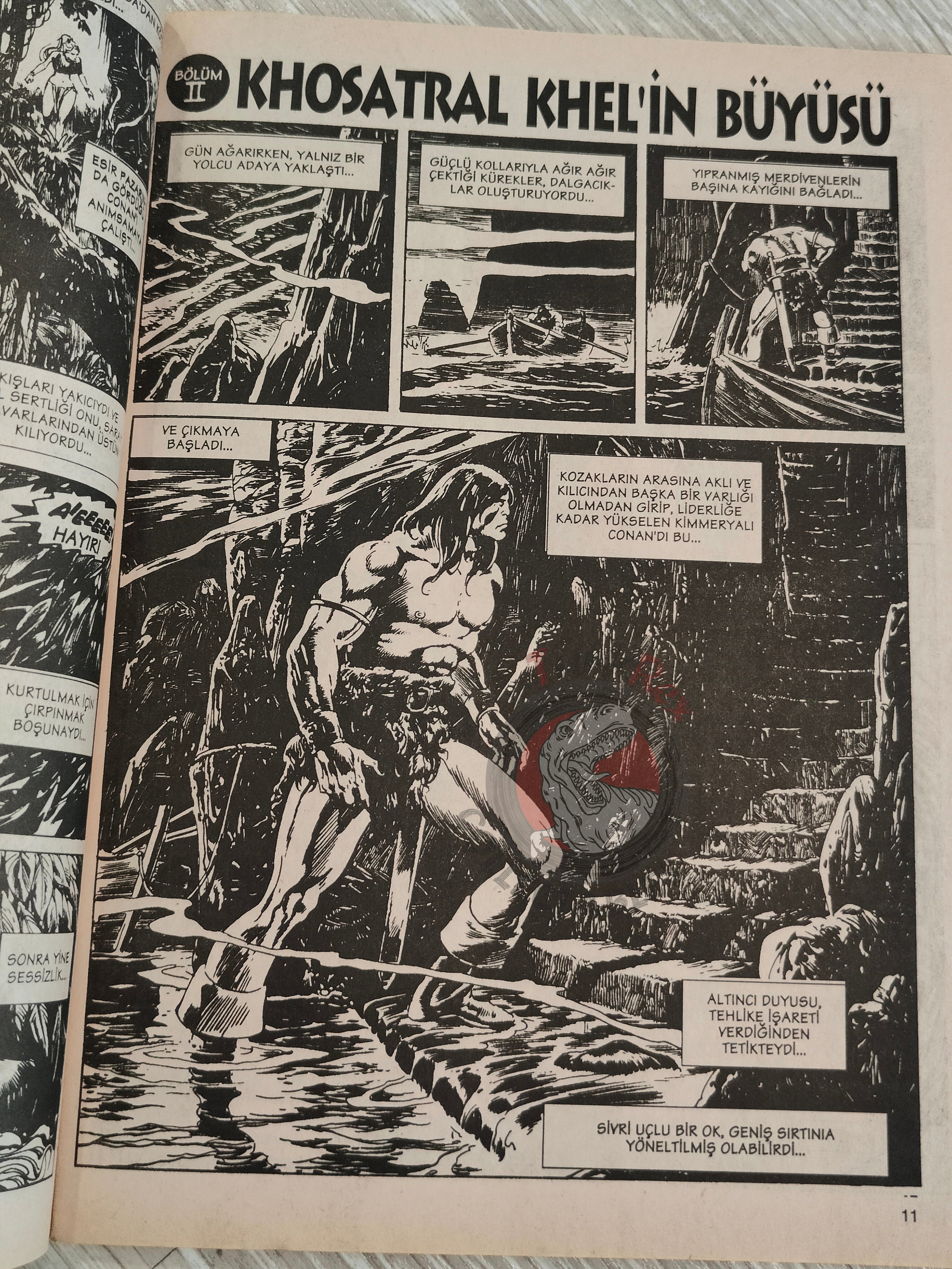 Conan #9 The Savage Sword of Conan #15 #16 Turkish Comic Turkey
