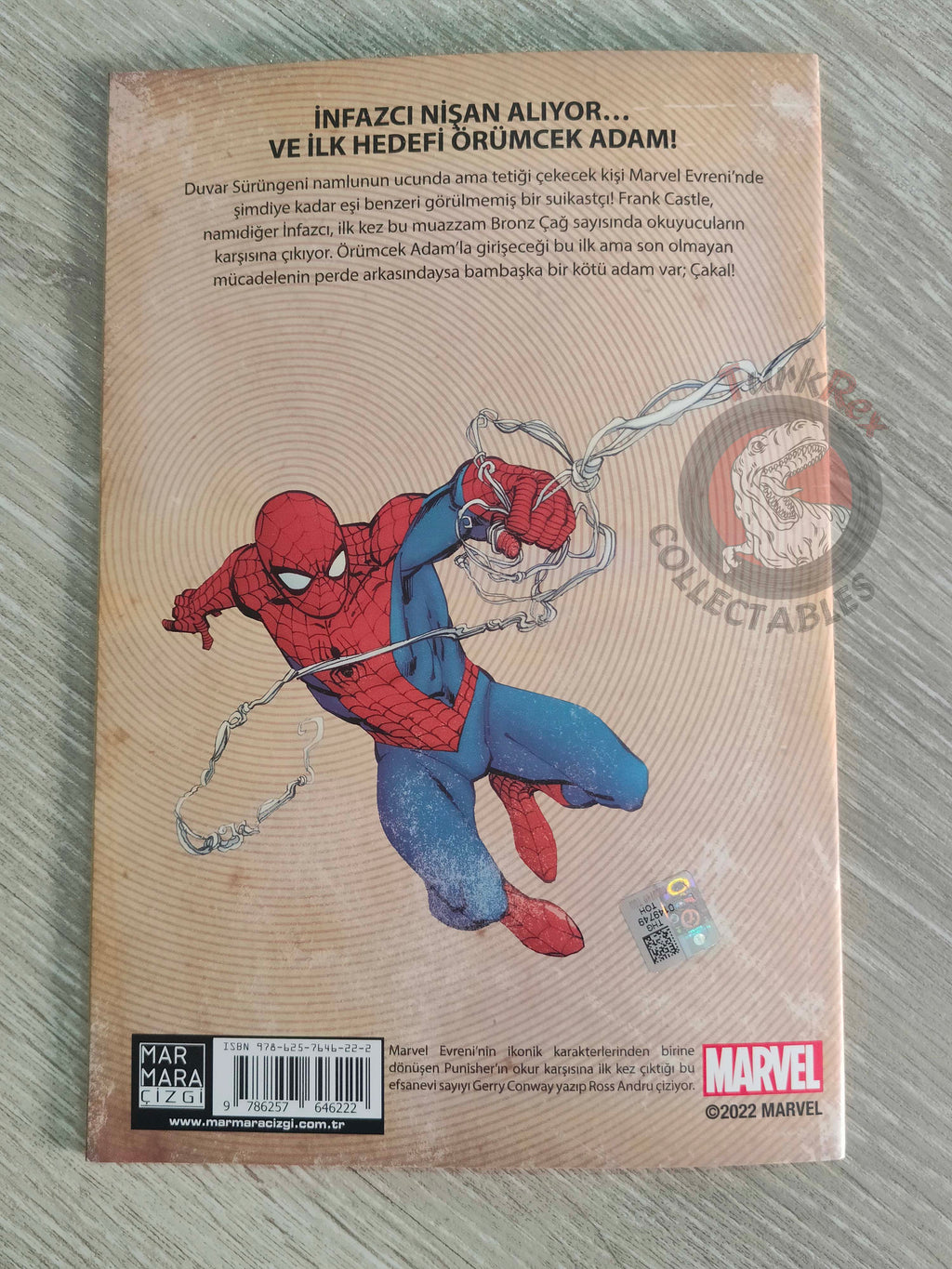 The Amazing Spider-Man #129 2022 Turkish Comic Turkey Punisher 1st App