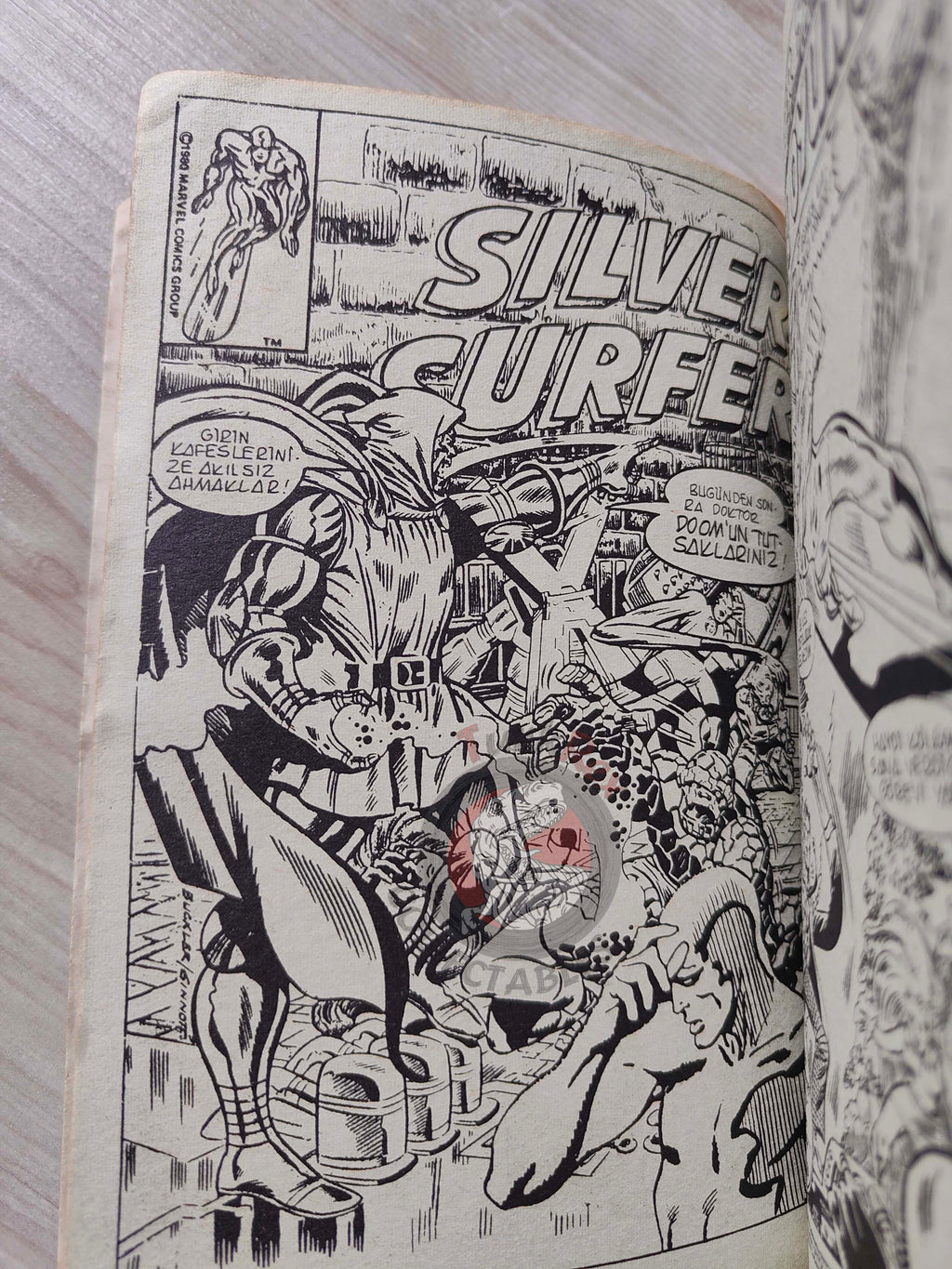 Silver Surfer Vol #5 1989 Turkish Comic Turkey Fantastic Four #155 #156 #157 Hulk #250