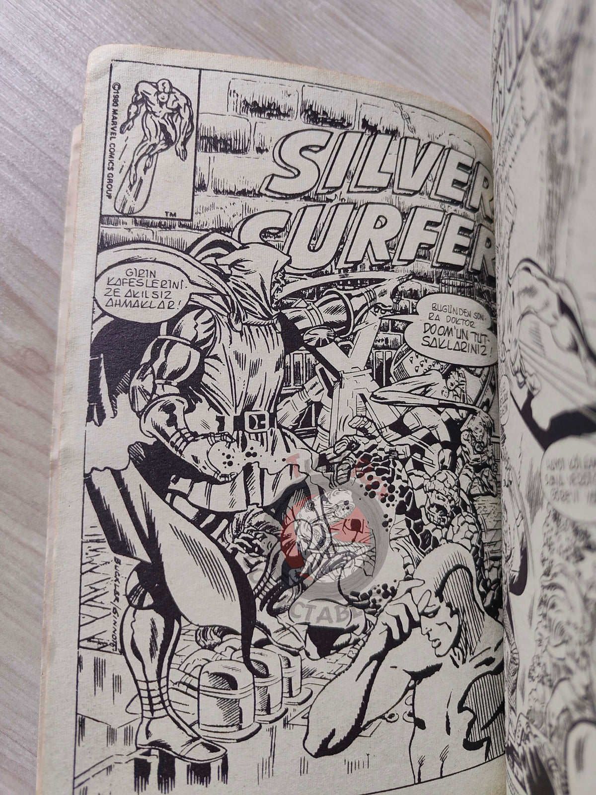 Silver Surfer Vol #5 1989 Turkish Comic Turkey Fantastic Four #155 #156 #157 Hulk #250