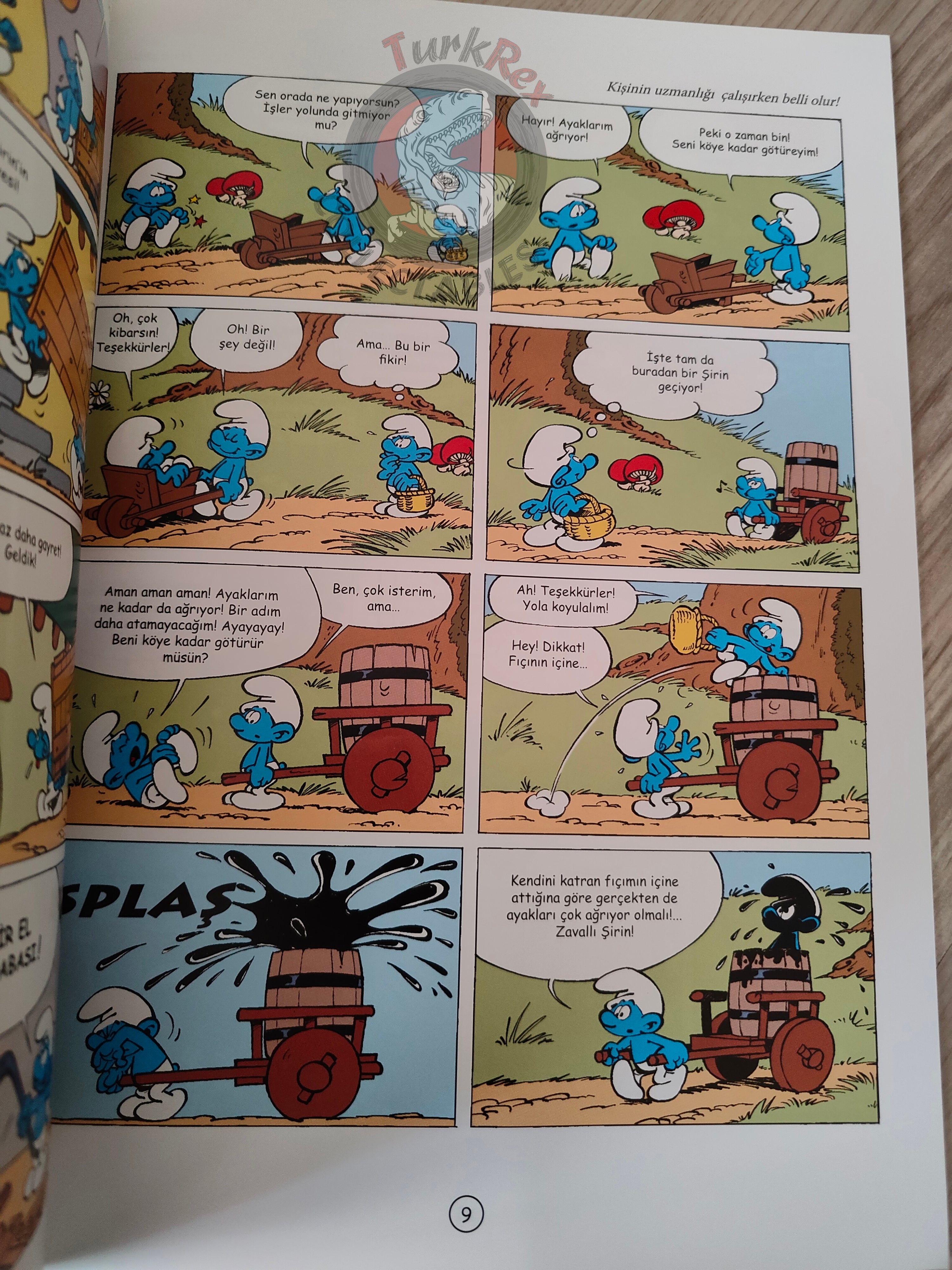 The Smurfs #8 Stories of the Smurfs2013 Turkish Comic Turkey Schtroumpf