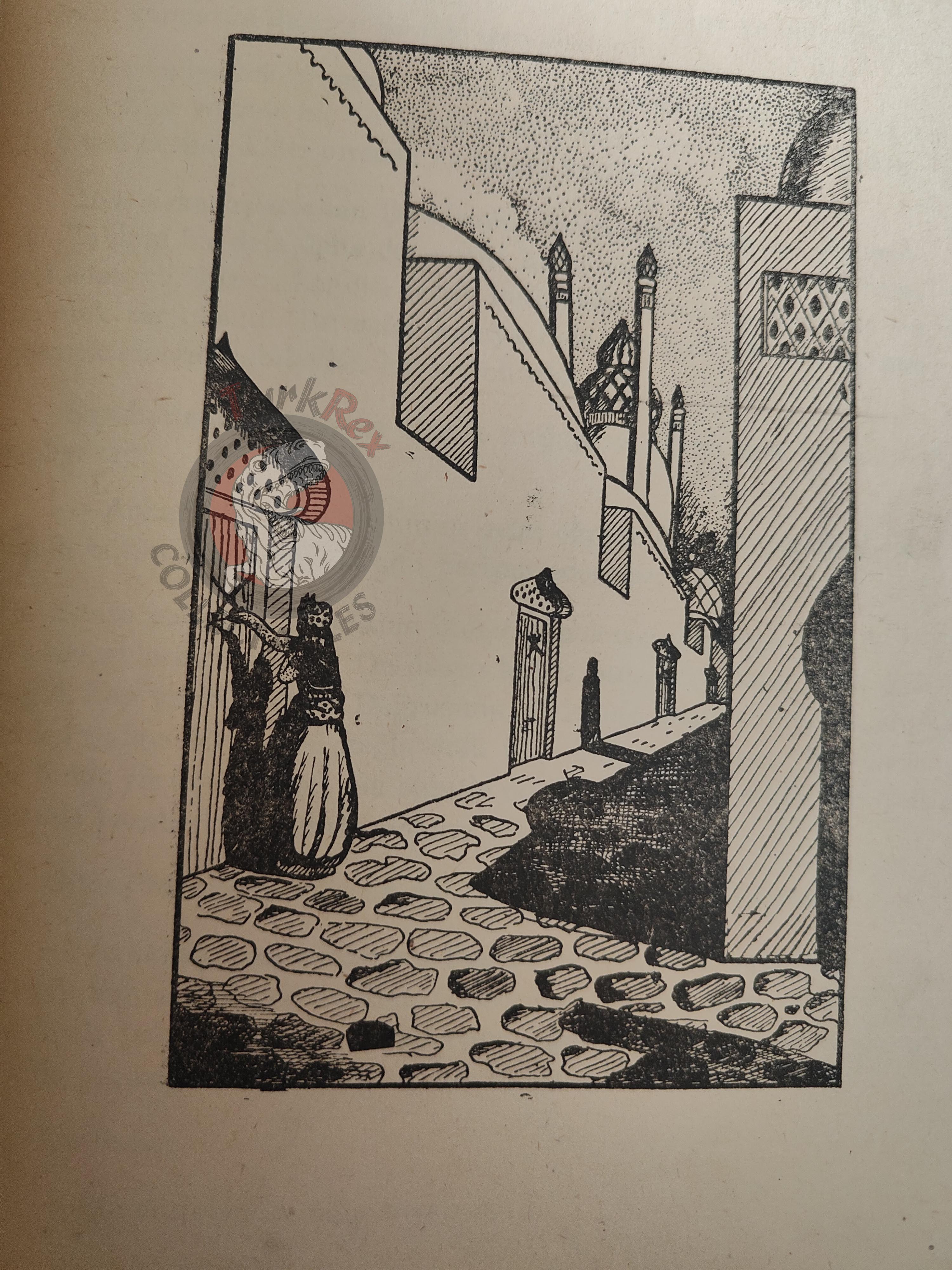 Ali Baba and the Forty Thieves 1950s Turkish Book Turkey 1001 Nights Illustrated