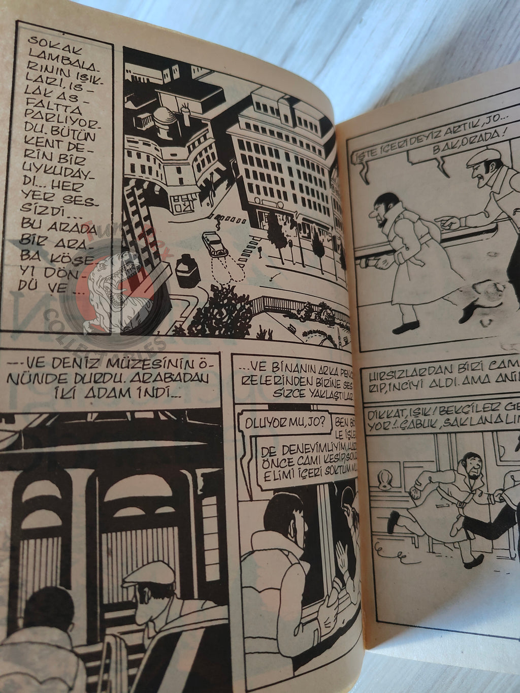 Tintin – Tintin and the Lake of Sharks mid 1980s Turkish Edition Comic Turkey 2