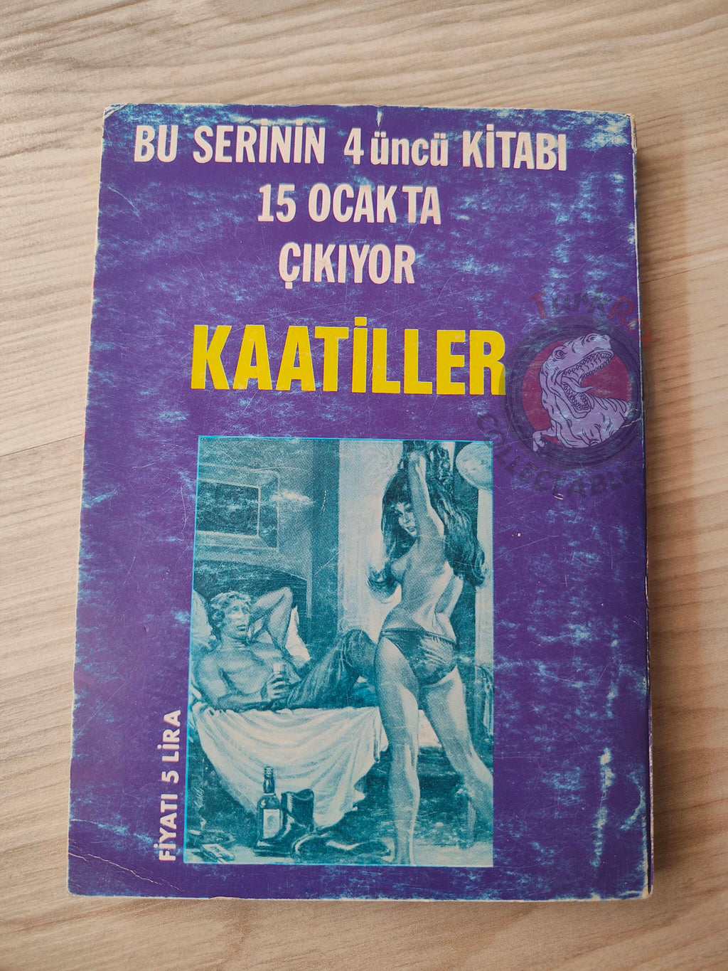 Lomax Quinn – Jack Brown #3 1970 Turkish Book Turkey