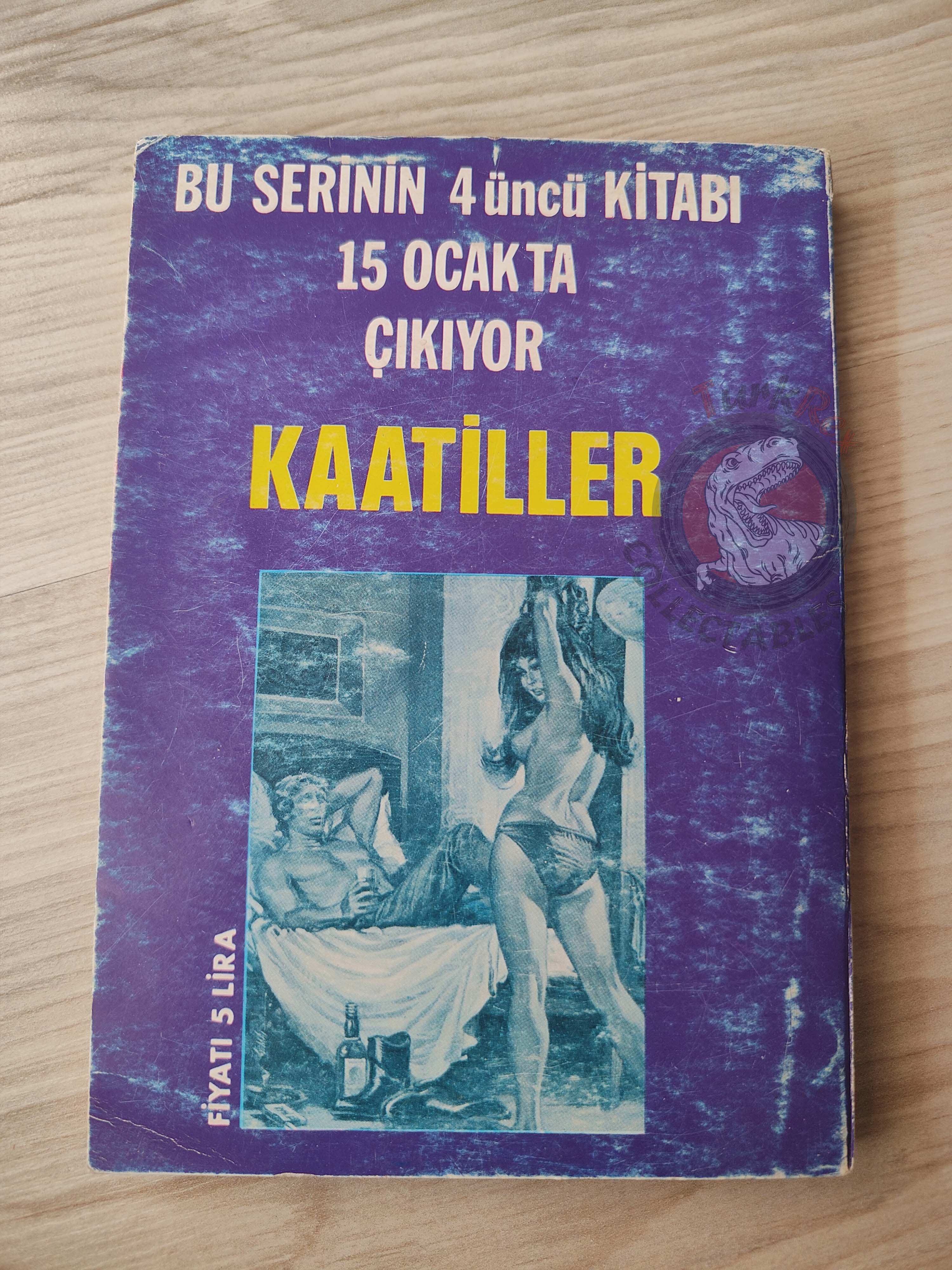 Lomax Quinn – Jack Brown #3 1970 Turkish Book Turkey