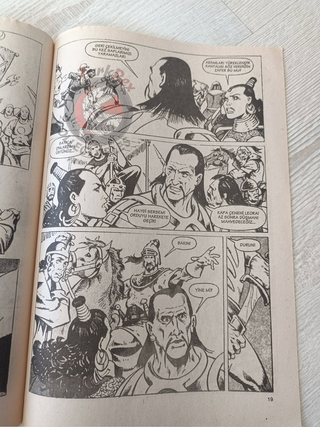 Conan The King #2 2001 Turkish Comic Turkey #34