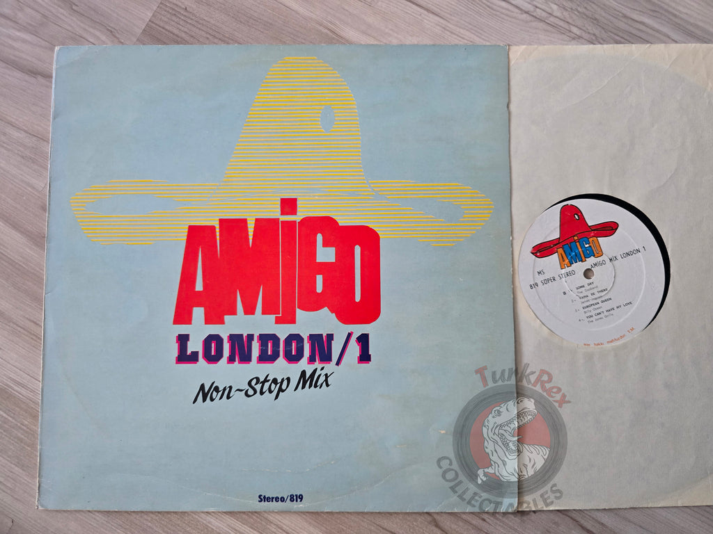 Various – Amigo London / 1 Turkish Pressing Vinyl Turkey Edition Michael Jackson