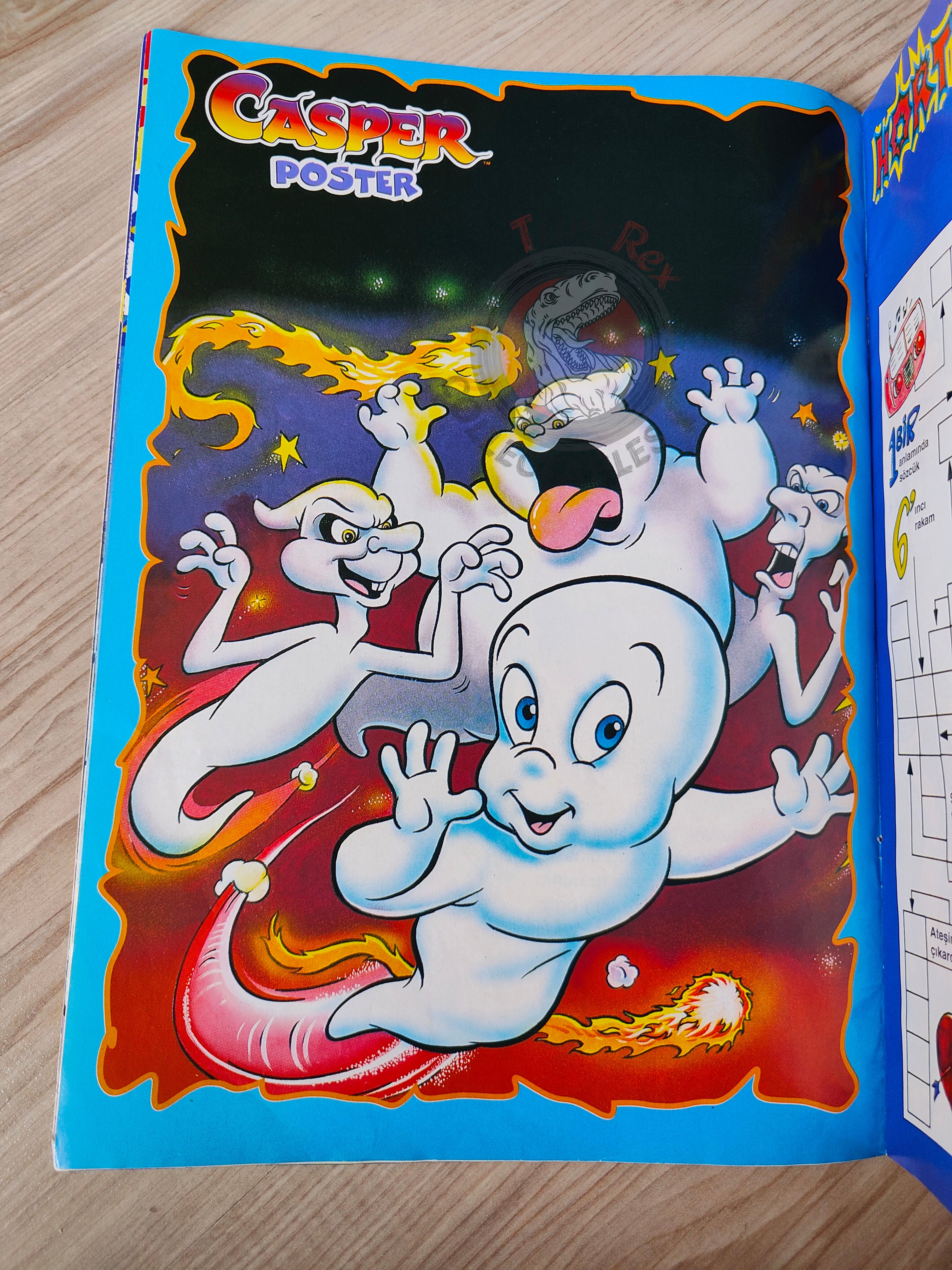Casper the Friendly Ghost Magazine – Issue #28 1997 Turkish Comic Turkey