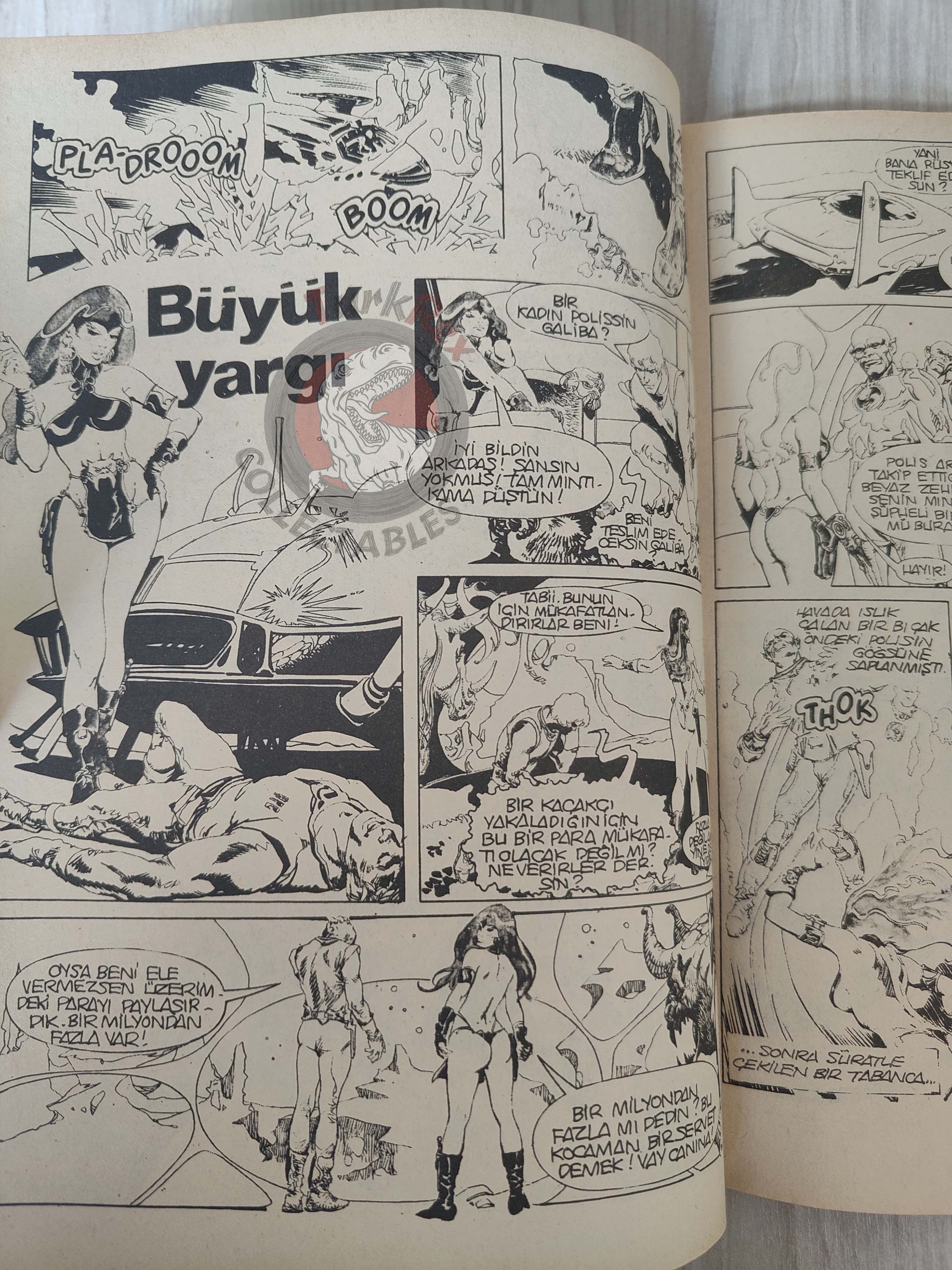Vampirella #26 1977 Turkish Comic Turkey Warren Publishing cover #59 Space 1999