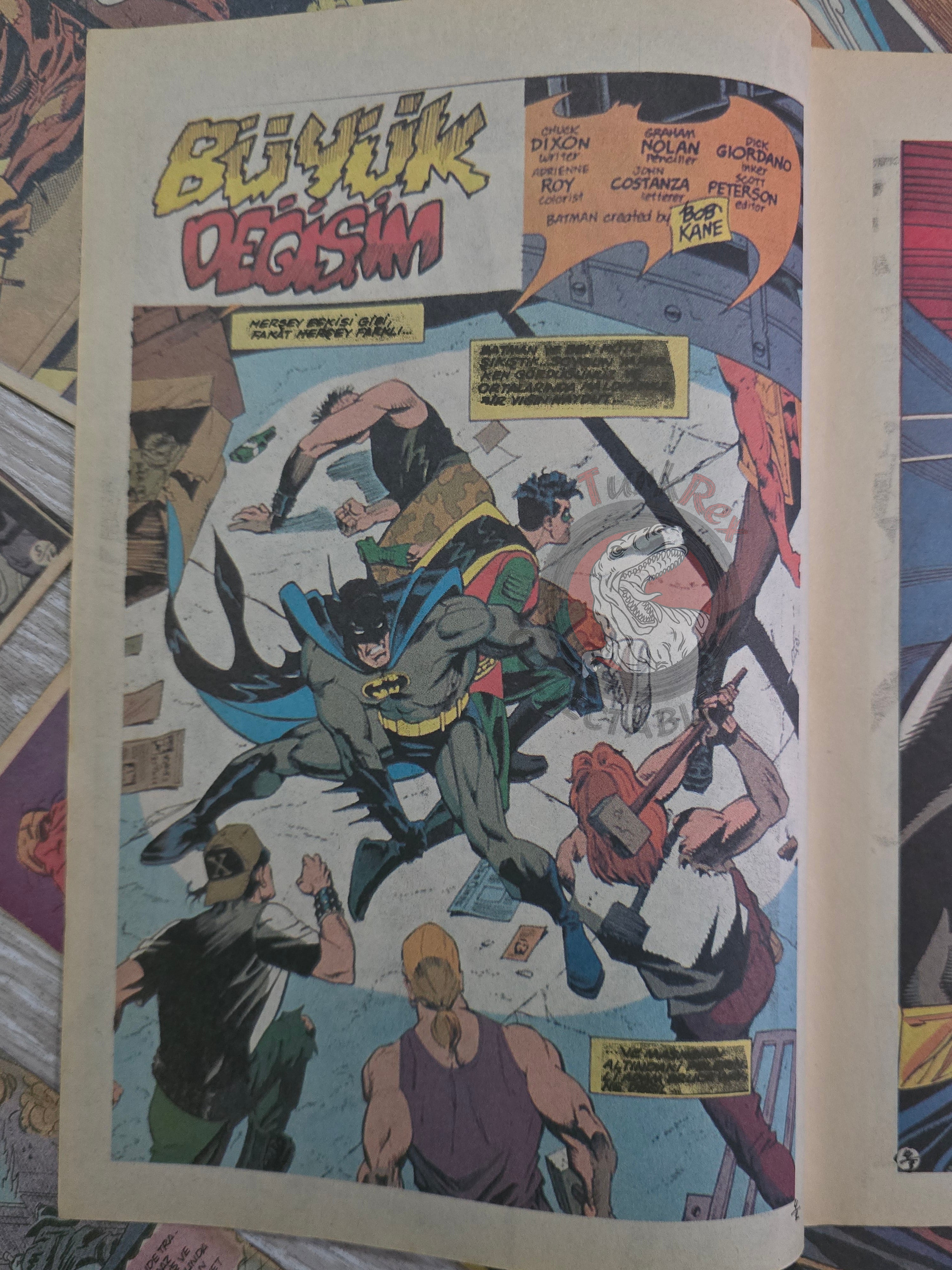 Batman: Knightfall #1-10 Complete Set 1996 Turkish Comic Turkey