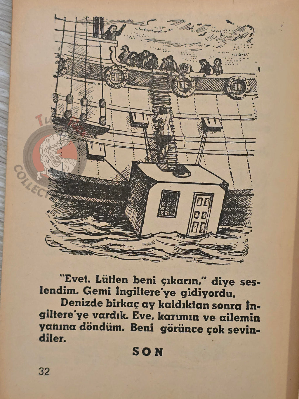 Jonathan Swift – Gulliver's Travels 1977 Turkish Book Turkey Illustrated
