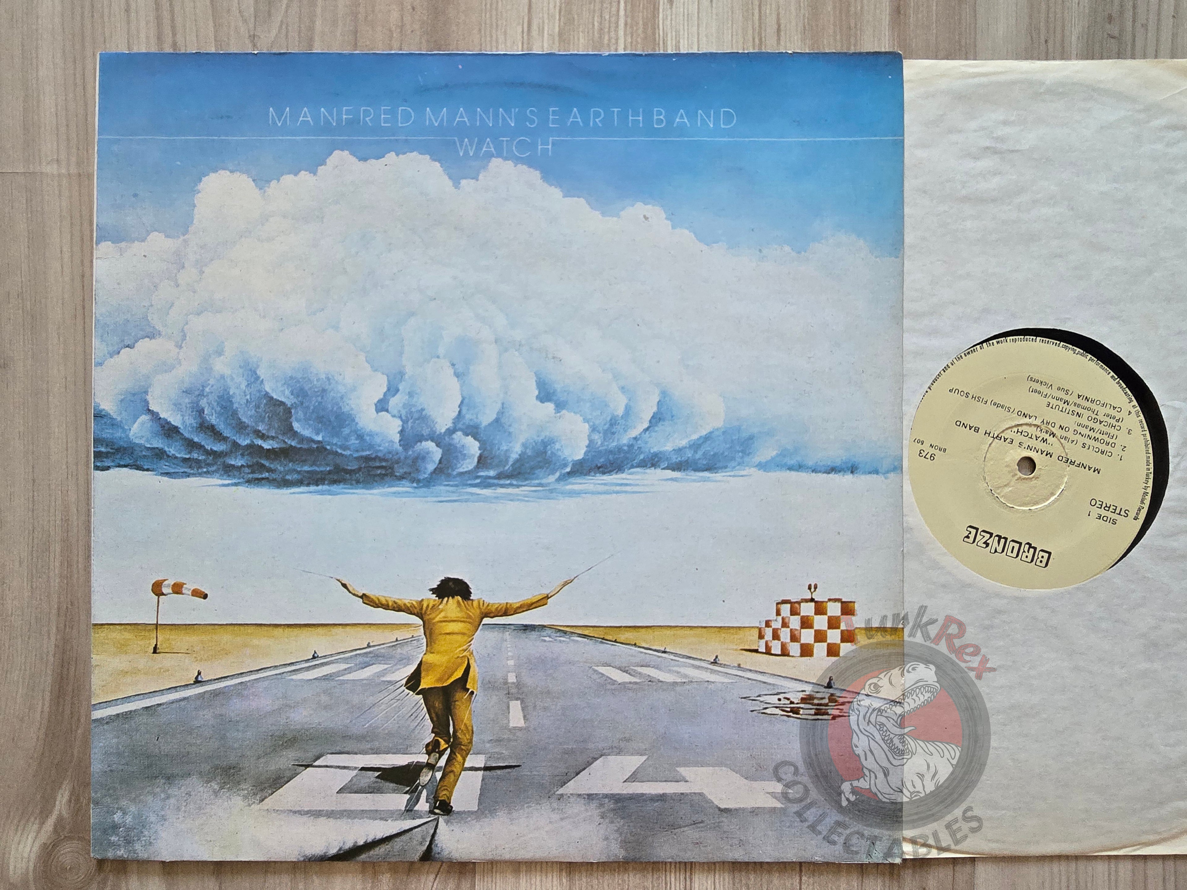 Manfred Mann's Earth Band – Watch Turkish Pressing Vinyl Turkey Edition