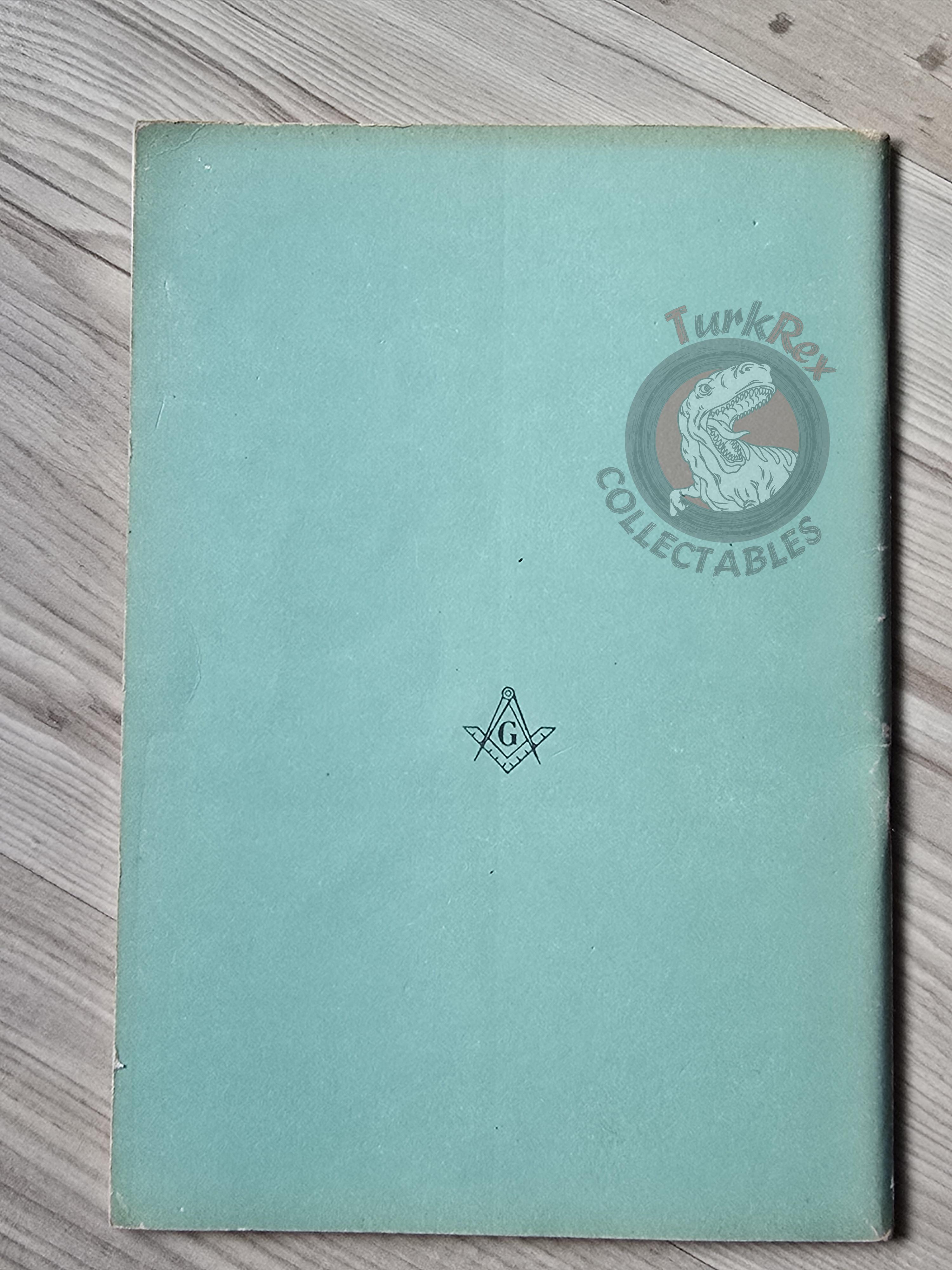 Turkish Freemasonry 3rd Degree Master Ritual 1995 Booklet Masonic Masons of Turkey