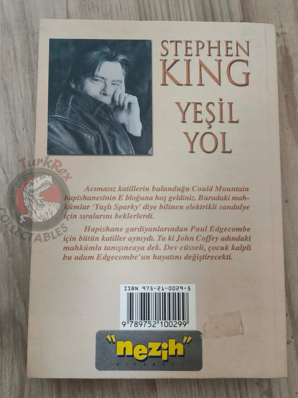Stephen King – The Green Mile 2000 Turkish Book Turkey