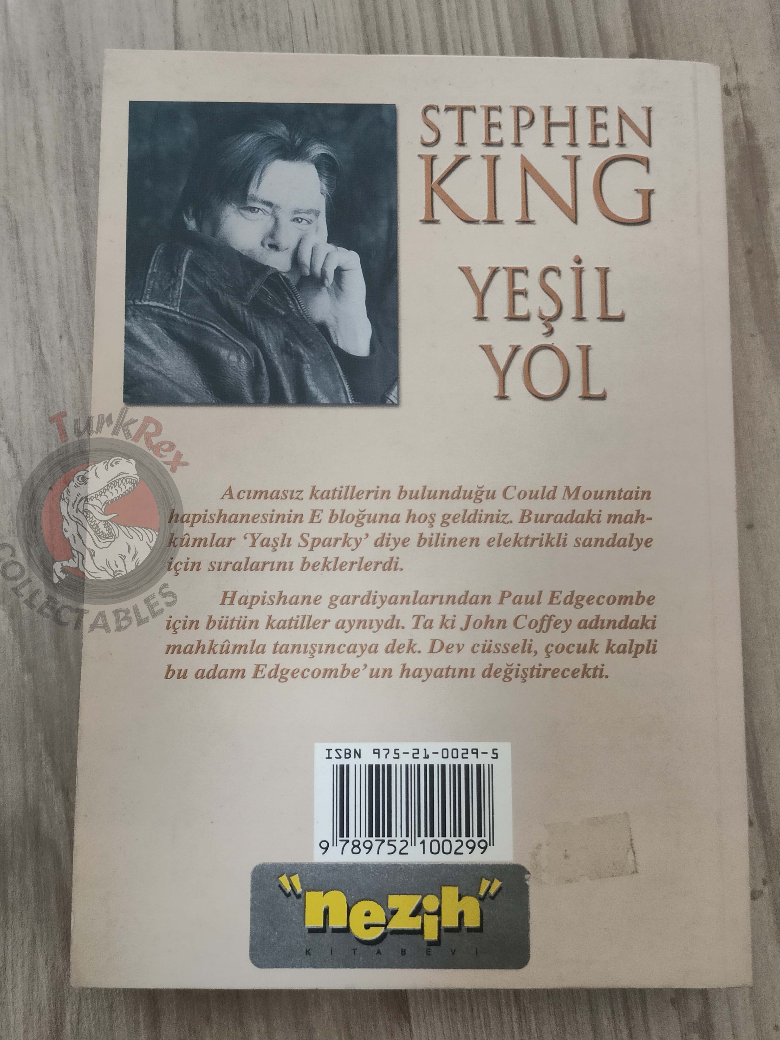 Stephen King – The Green Mile 2000 Turkish Book Turkey