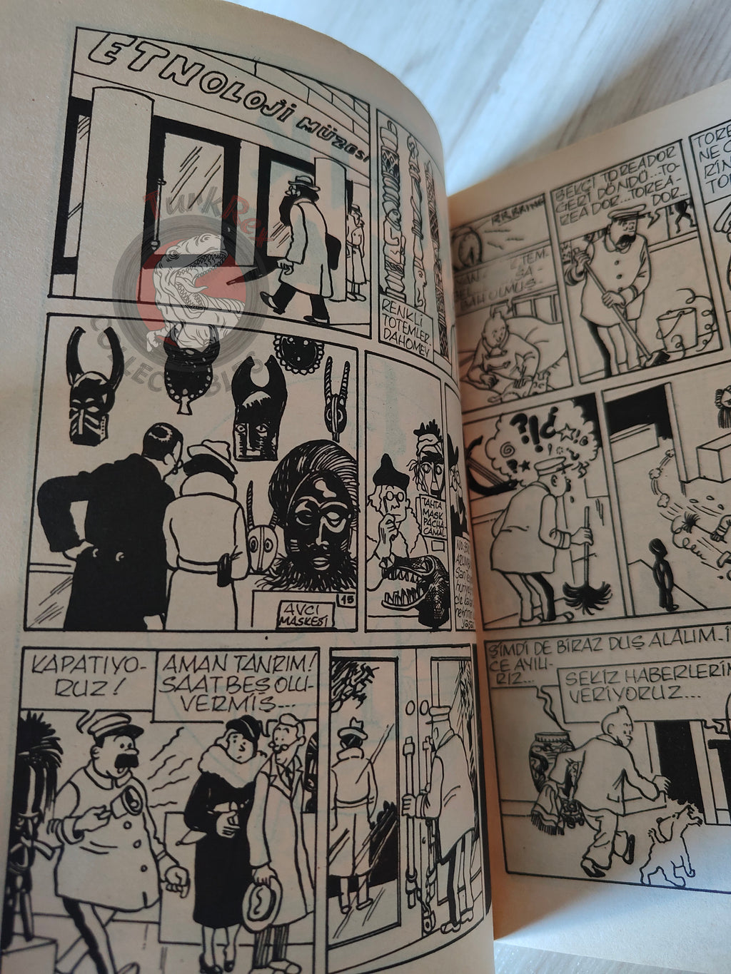 Tintin –  The Broken Ear mid 1980s Turkish Edition Comic Turkey 1