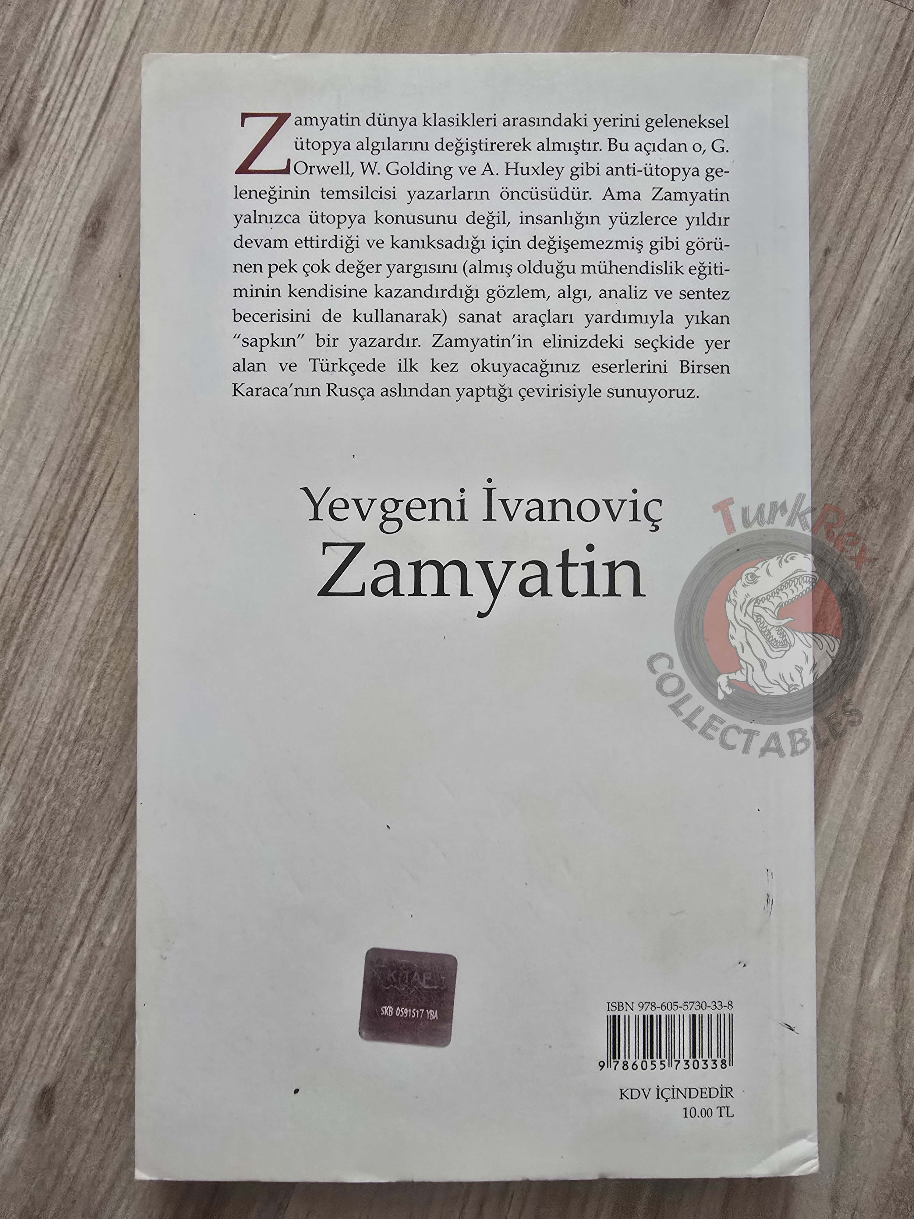 Yevgeni Zamyatin – The Islanders and Other Stories 2010 Turkish Book Turkey