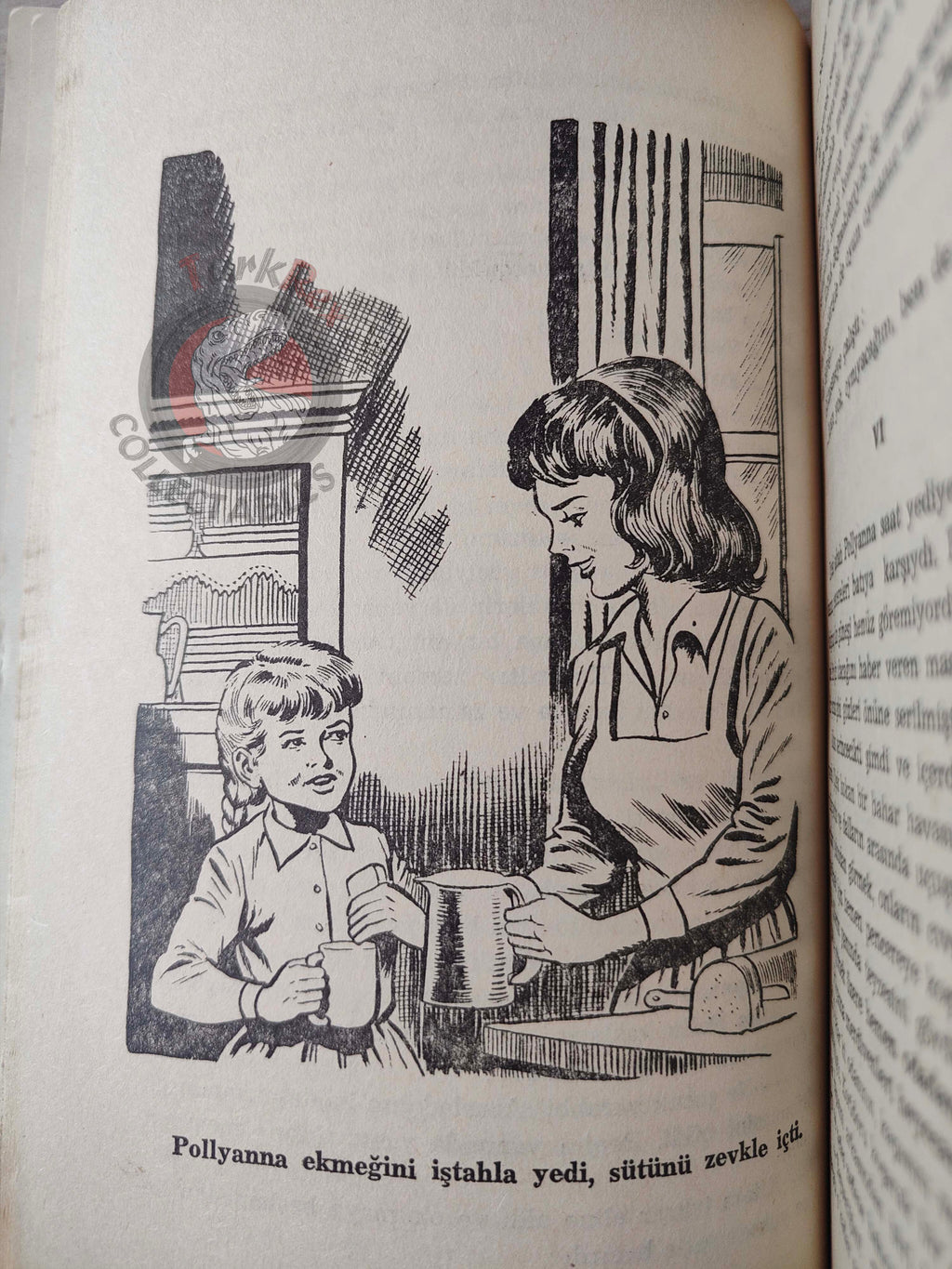 Eleanor H. Porter – Pollyanna 1965 Turkish Book Turkey Illustrated