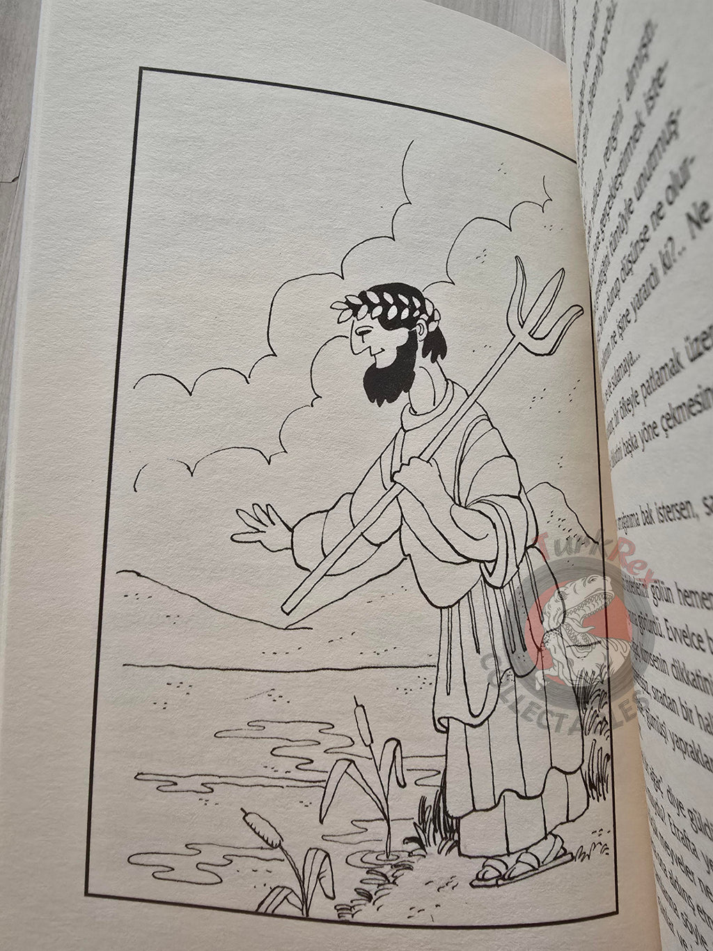 Poseidon – Robert Krugmann 2003 Turkish Book Turkey Illustrated by Turkish Artist