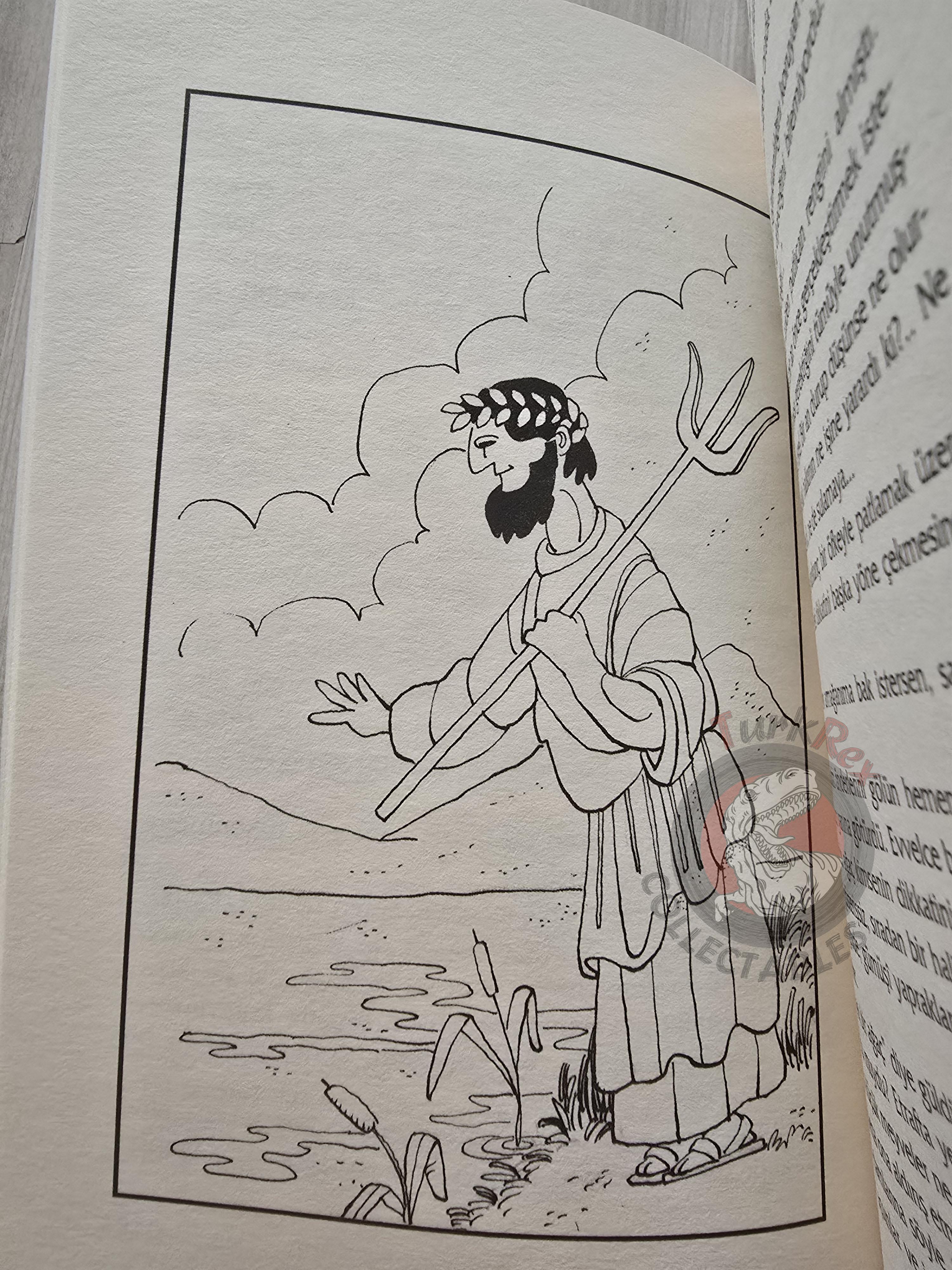 Poseidon – Robert Krugmann 2003 Turkish Book Turkey Illustrated by Turkish Artist