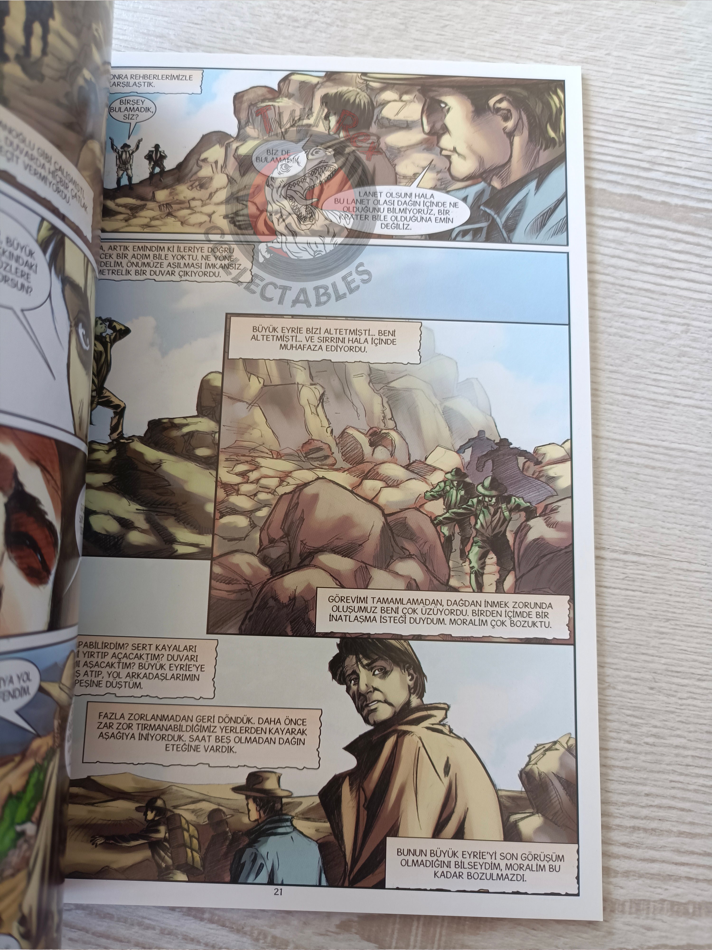 The Master of the World –  Jules Verne Turkish Comic Turkey Campfire Classics