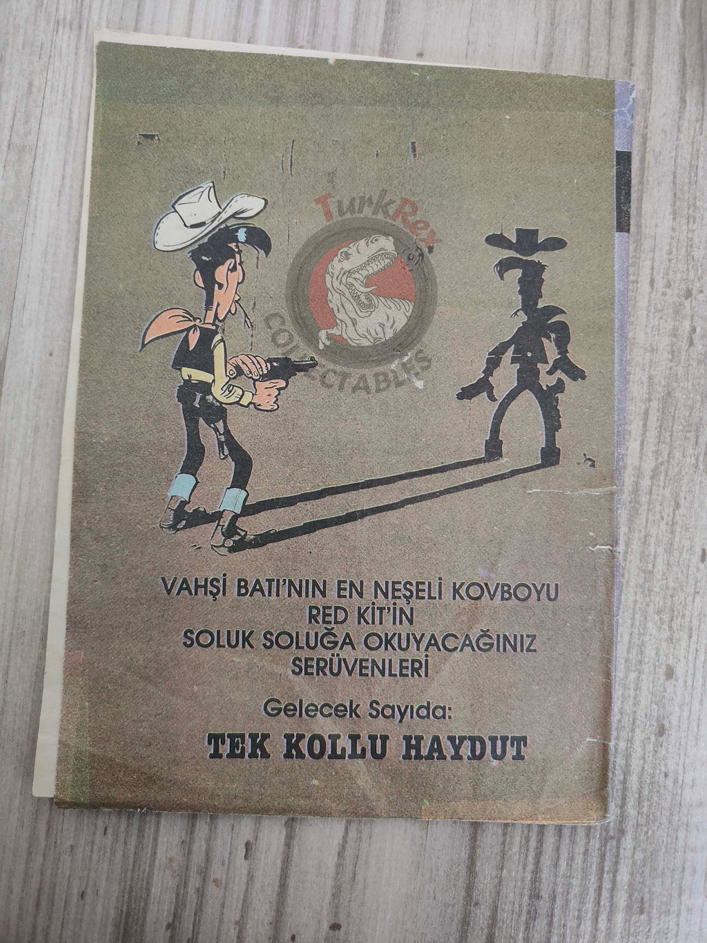 Lucky Luke #1 Le Daily Star 1988 Turkish Comic Turkey