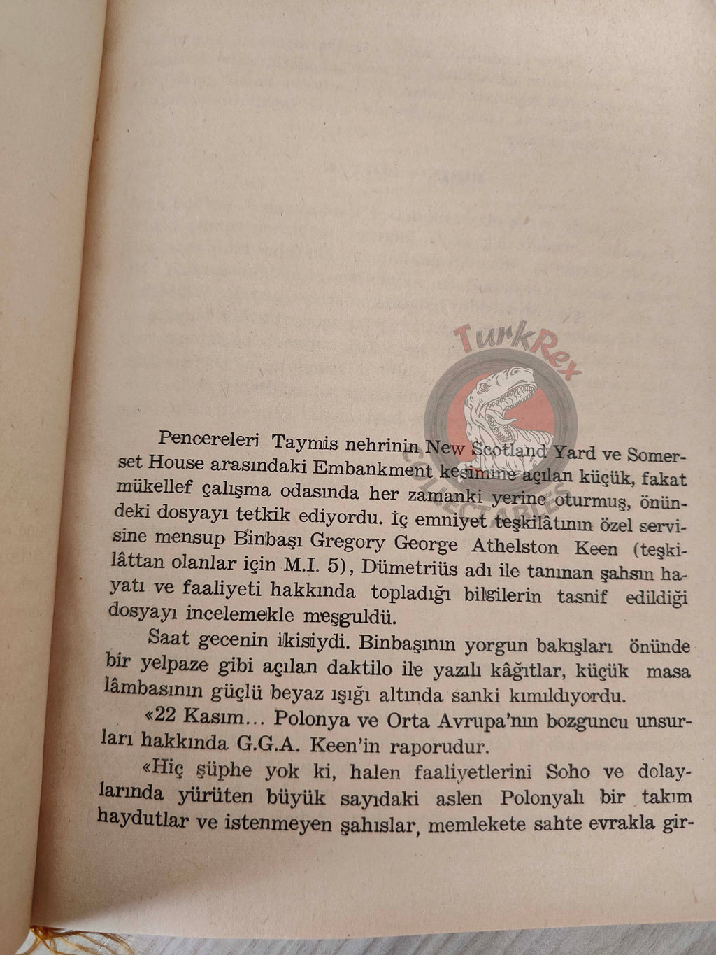Lindsay Hardy – Dossier on Dumetrius 1965 1st HC/DJ Turkish Book Turkey