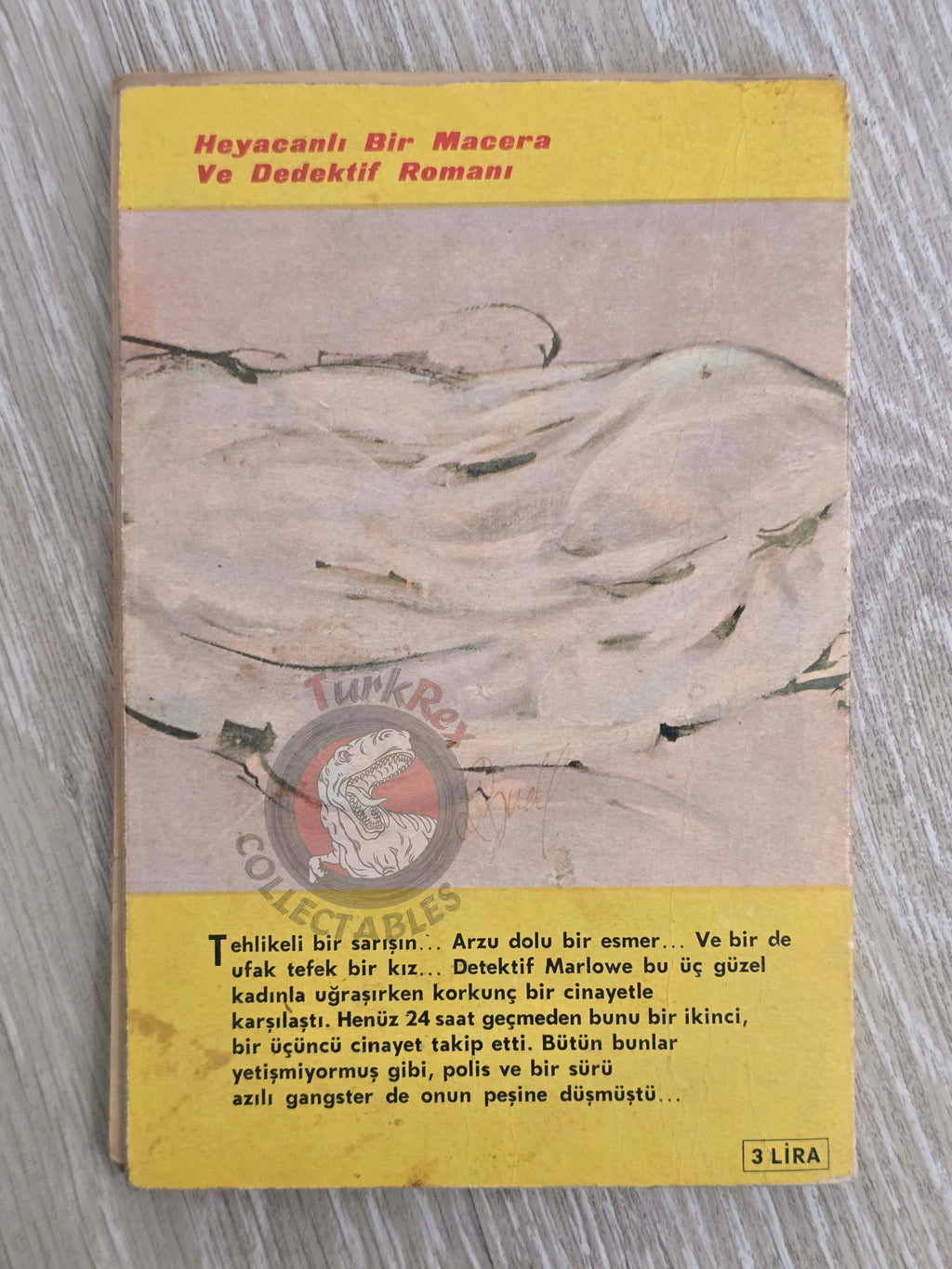 Raymond Chandler – The Little Sister 1963 1st Turkish Book Turkey