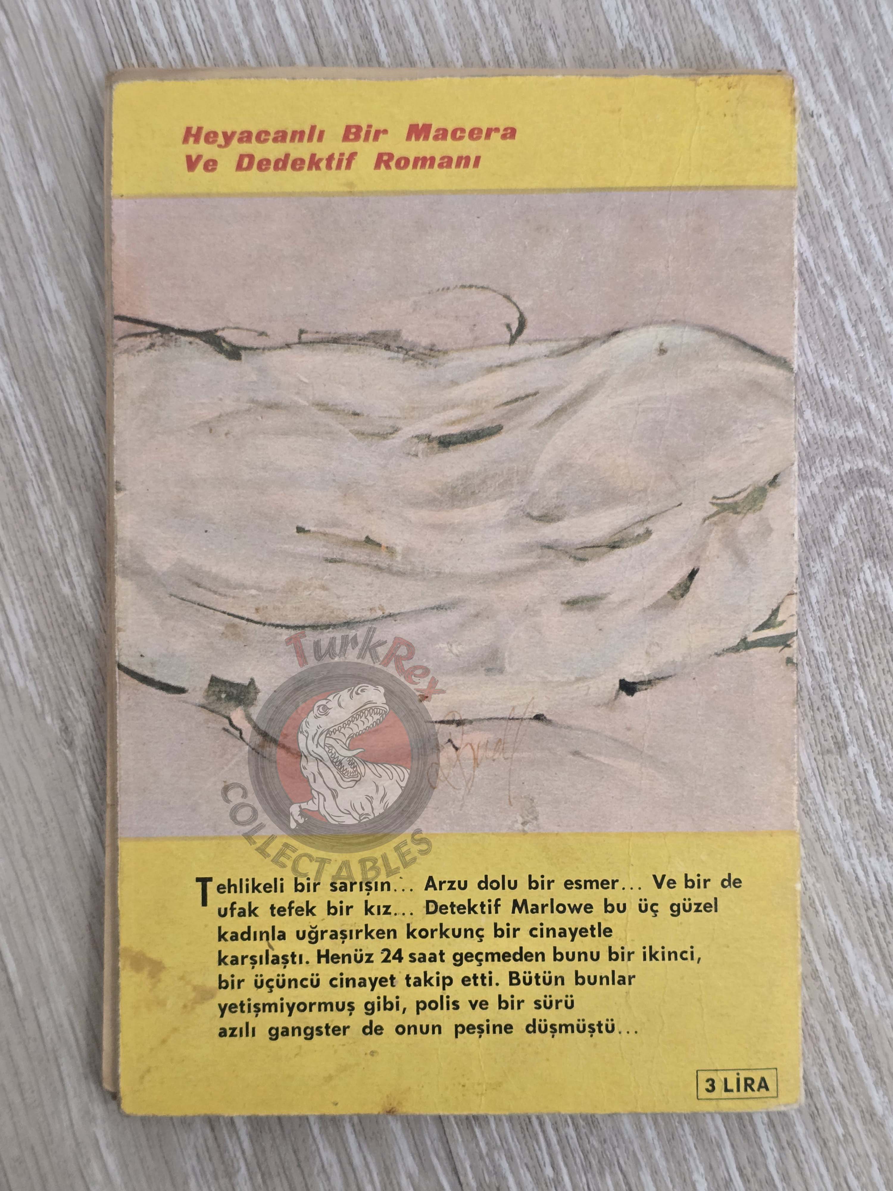 Raymond Chandler – The Little Sister 1963 1st Turkish Book Turkey