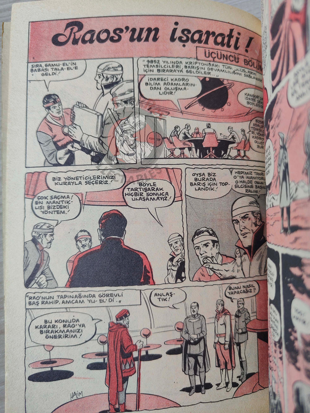 Superman #5 1982 Turkish Comic Turkey Krypton Chronicles #1 #2 #3 DC Comics Presents #57