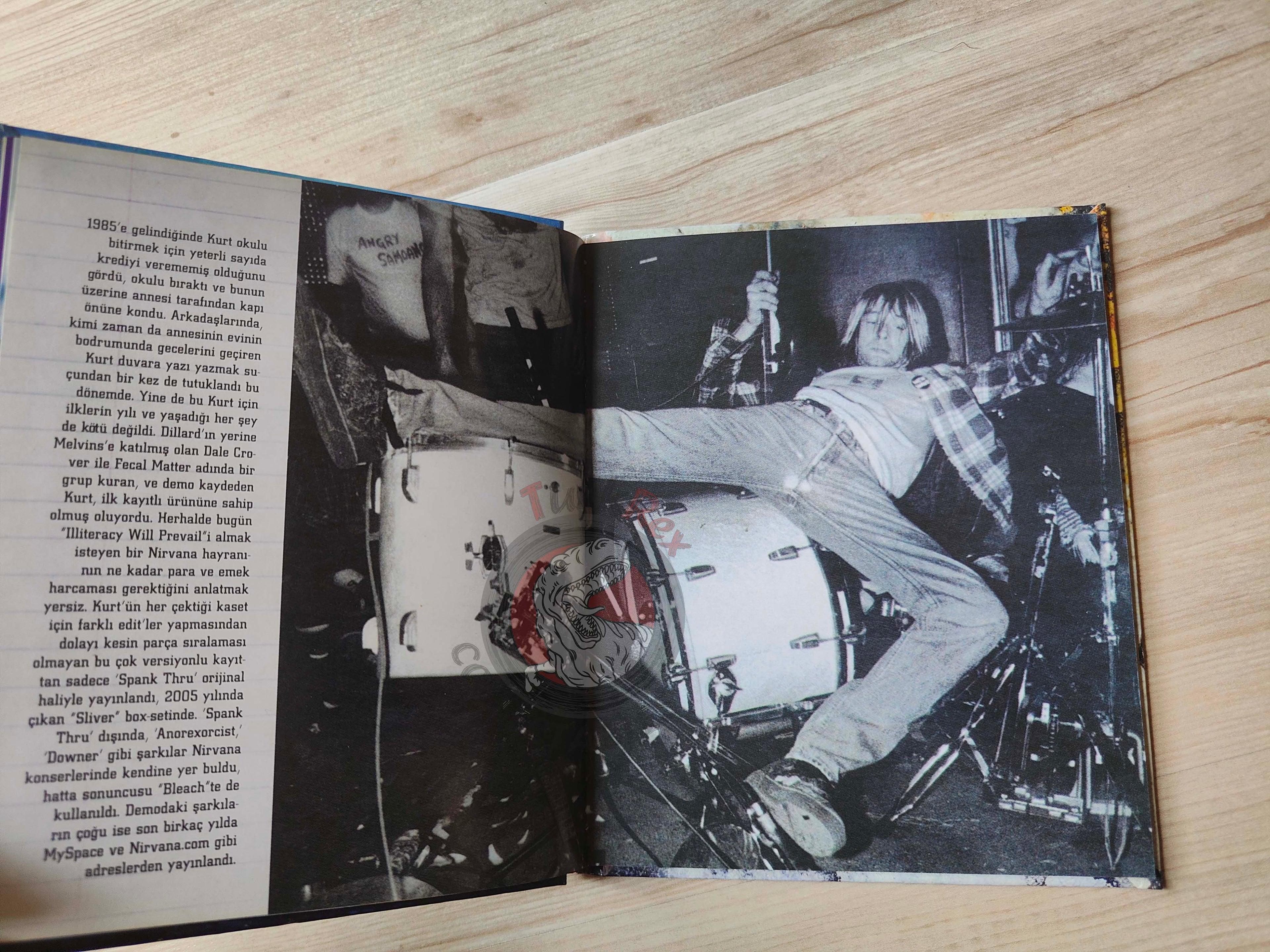 Nirvana Biography Book 2007 HC 1st by Turkish Writer Book Turkey