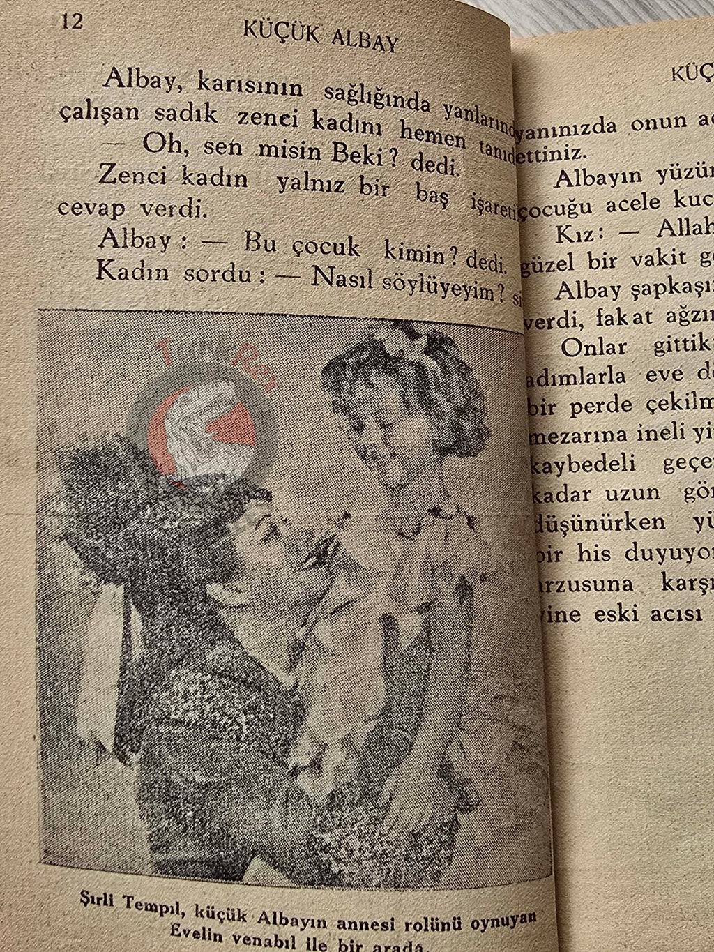 Annie Fellows Johnston – Shirley Temple The Little Colonel 1936 1st Turkish Book Turkey
