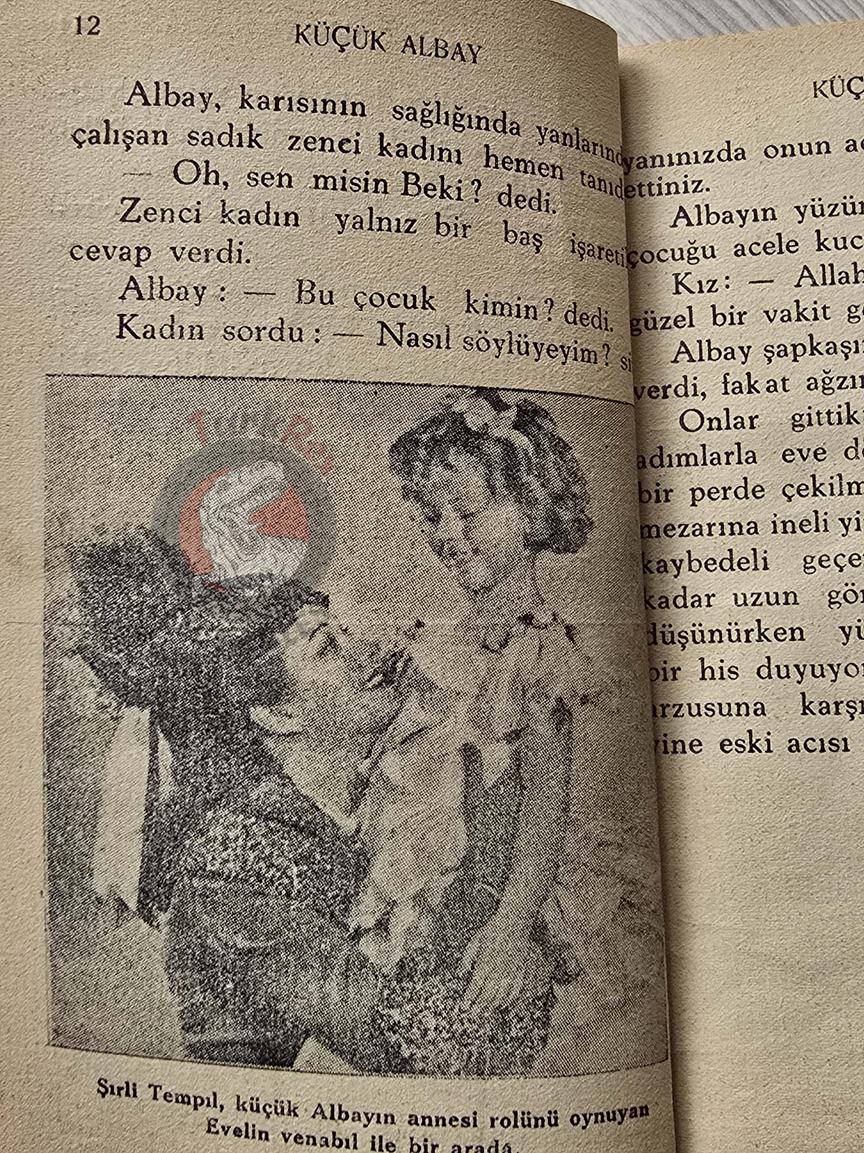 Annie Fellows Johnston – Shirley Temple The Little Colonel 1936 1st Turkish Book Turkey