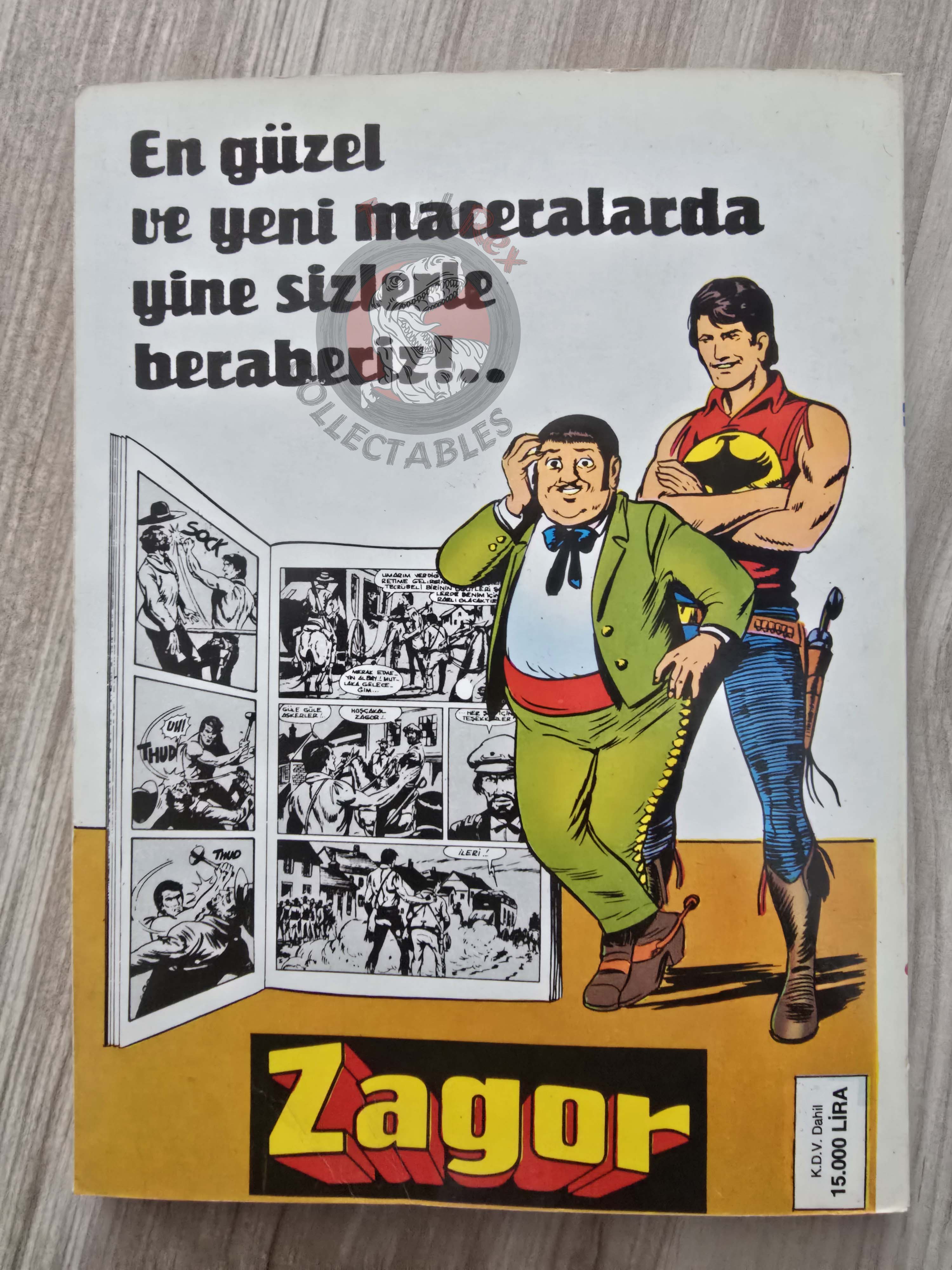 Martin Mystère #29 Operazione Arca 80s Turkish Comic Turkey #3 #73 #79