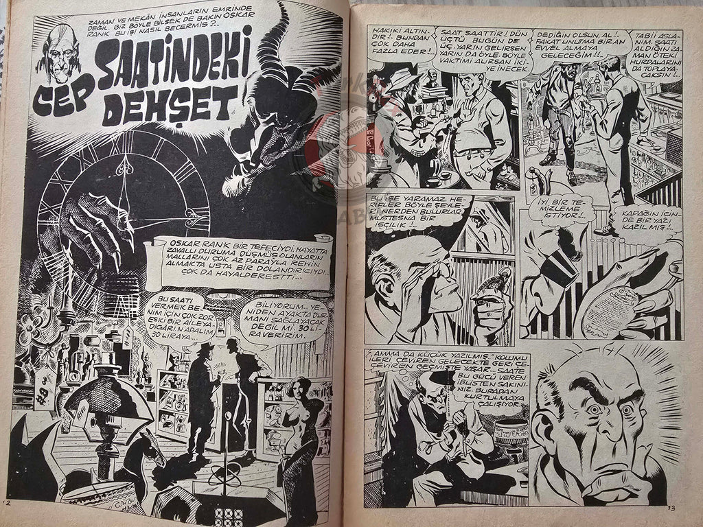 Vampirella #13 1977 Turkish Comic Turkey Warren Publishing cover #50 Morbius