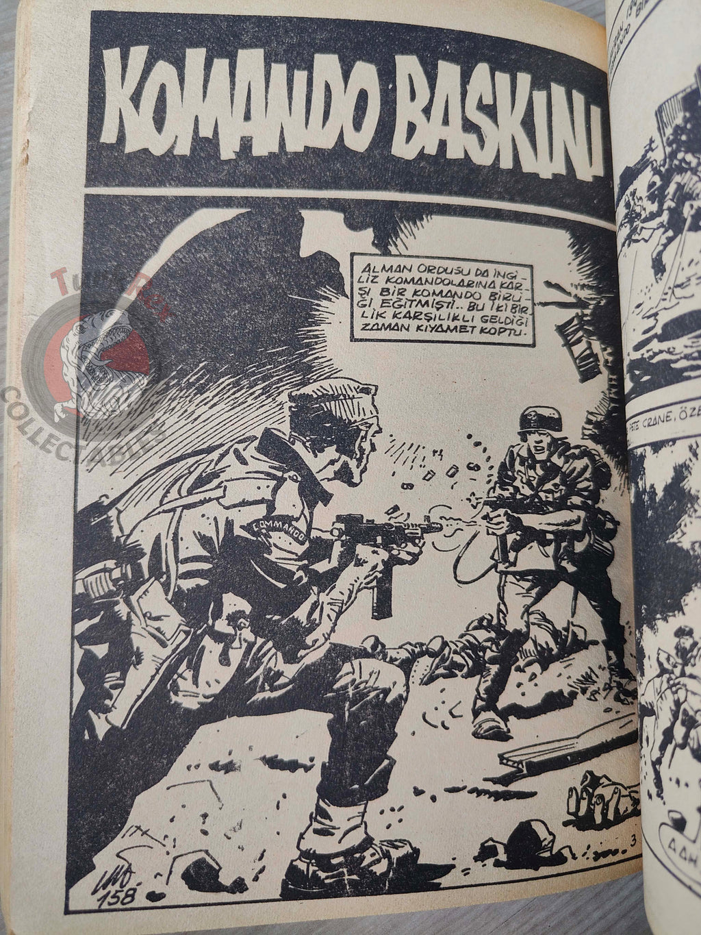 War Picture Library Special #1 1981 Turkish Comic Turkey WW2 stories