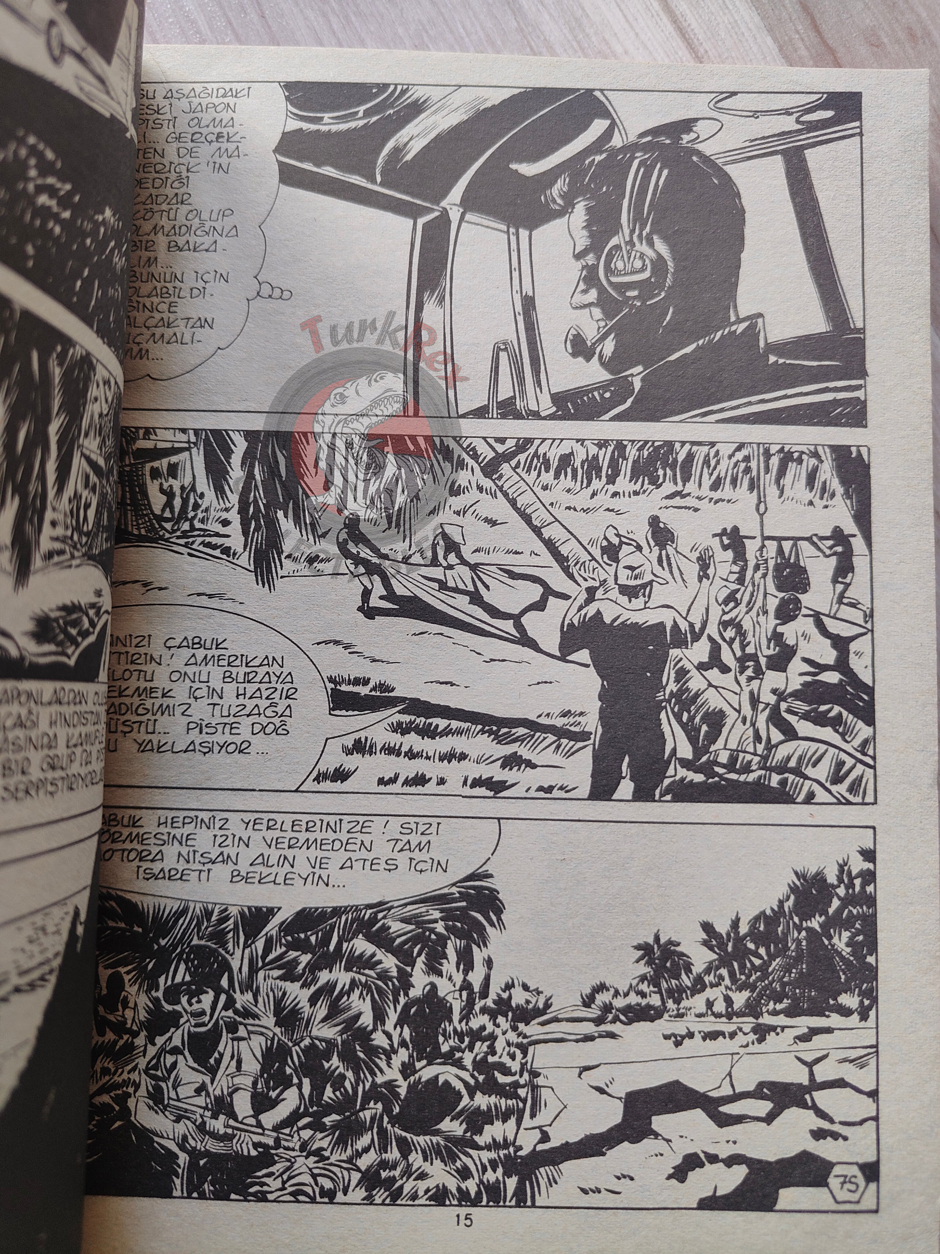 Top Gun Collected Edition 1987 Tom Cruise Cover Turkish Comic Turkey #1 #2 #3 #4