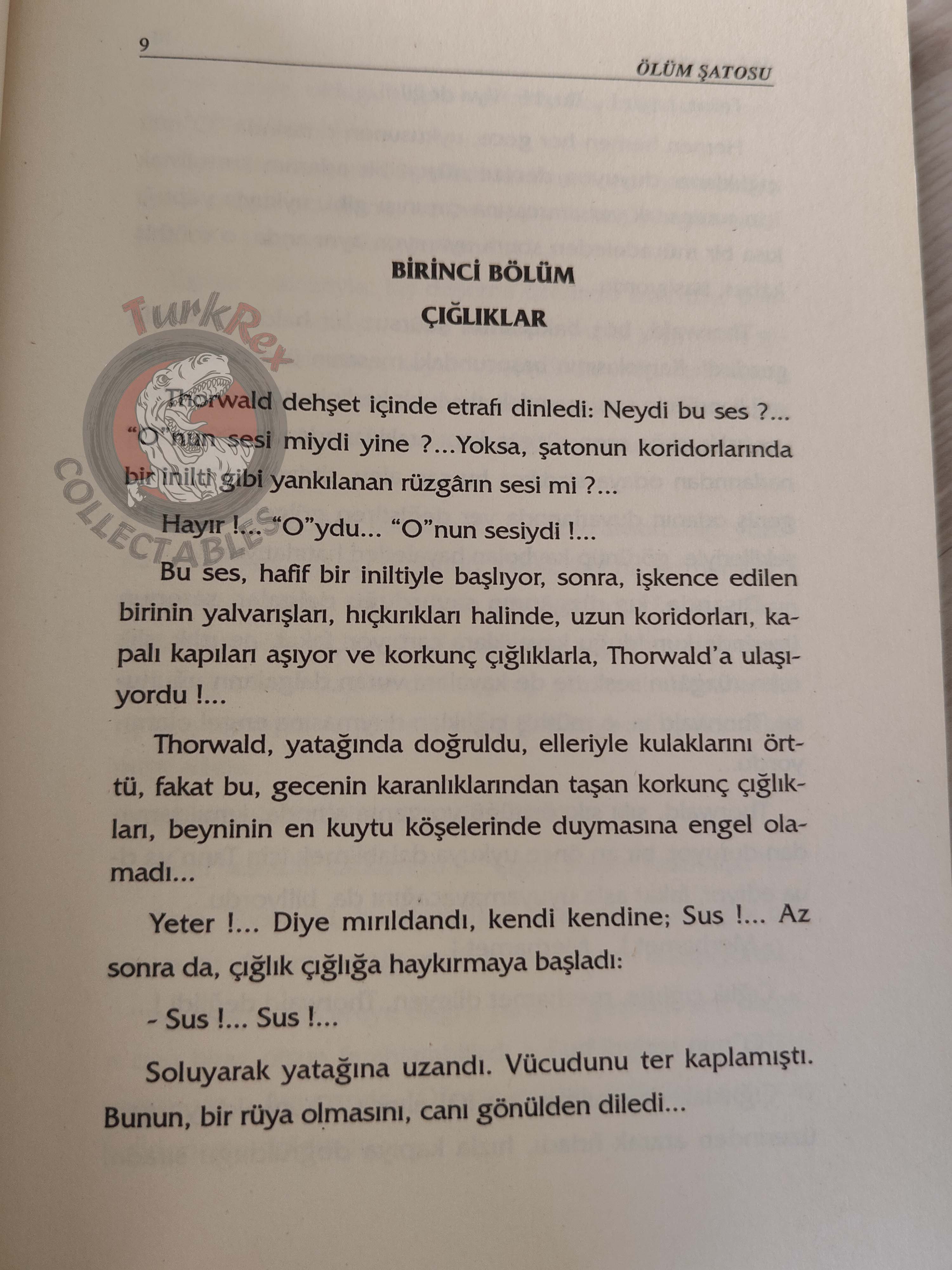 Benoît Becker – Le Sceau de Frankenstein 2000 1st Turkish Book Turkey