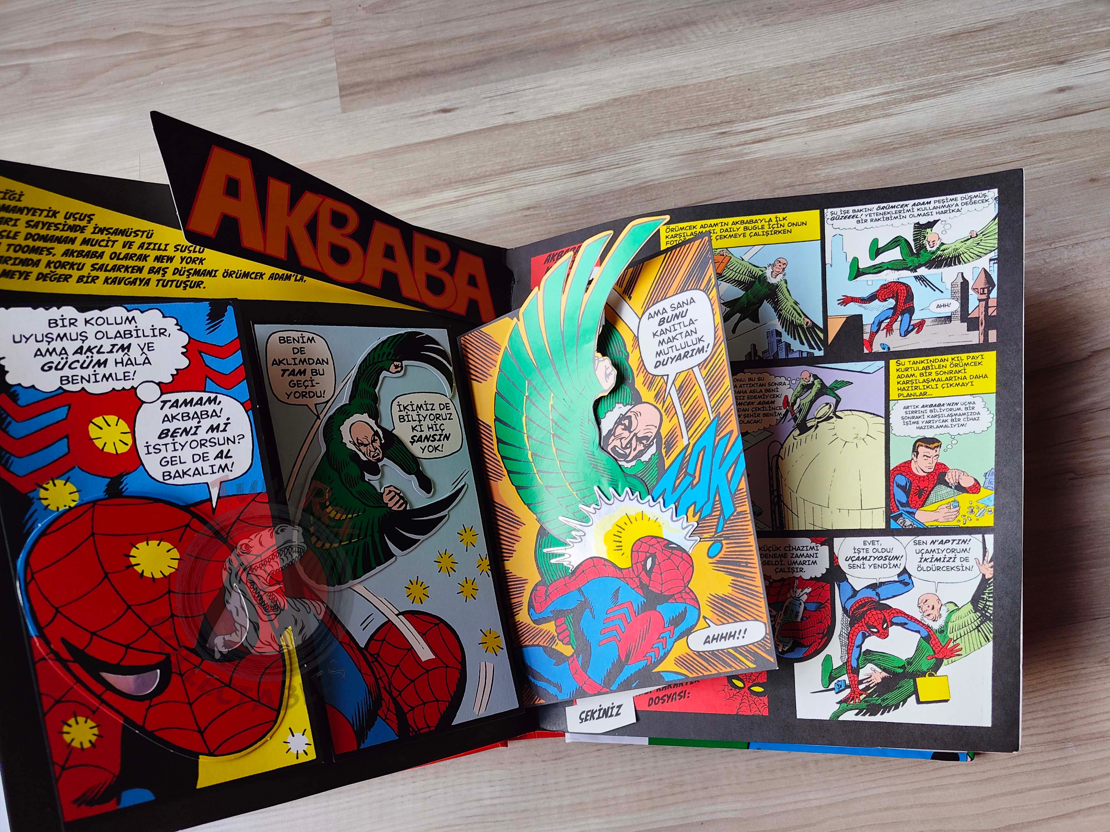 The Amazing Spider-Man Pop-Up: Marvel True Believers 2007 Turkish Comic Turkey Book
